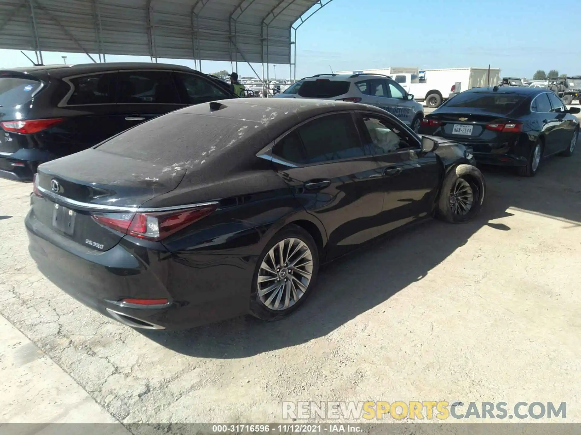 4 Photograph of a damaged car 58ABZ1B17KU012771 LEXUS ES 2019