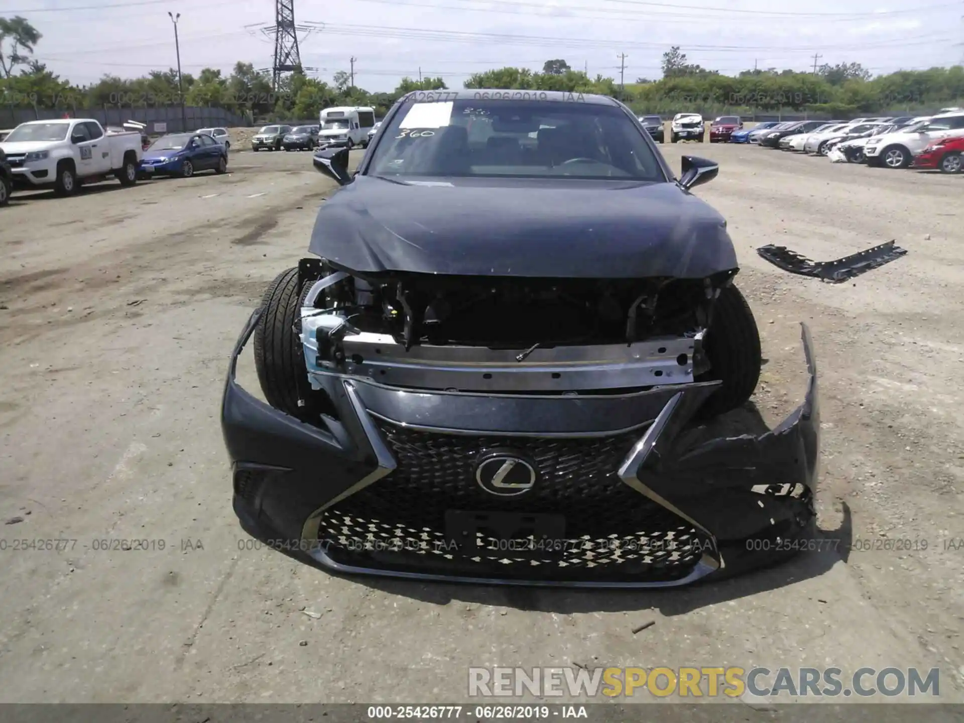 6 Photograph of a damaged car 58ABZ1B19KU003229 LEXUS ES 2019