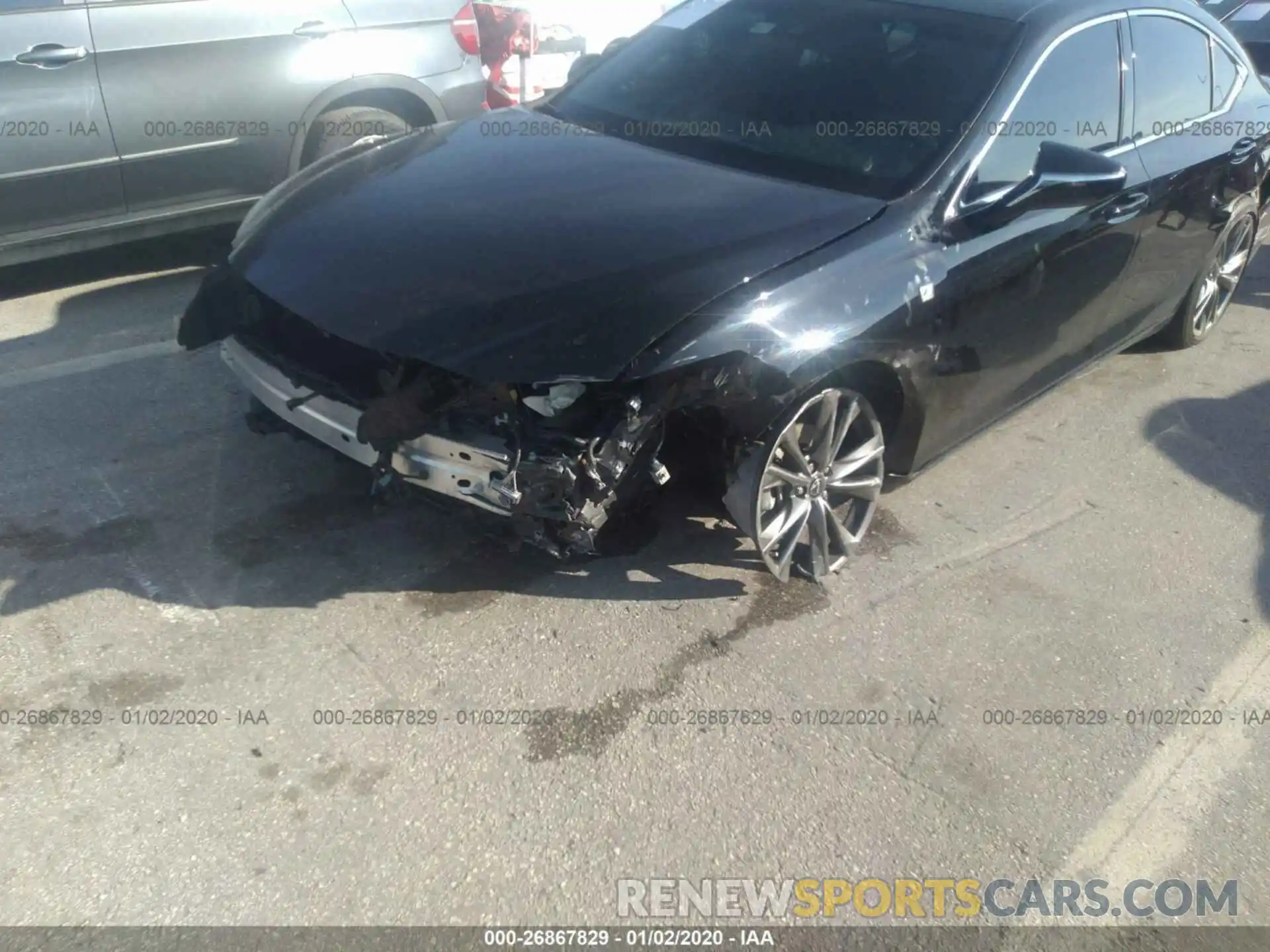 6 Photograph of a damaged car 58ABZ1B19KU007281 LEXUS ES 2019