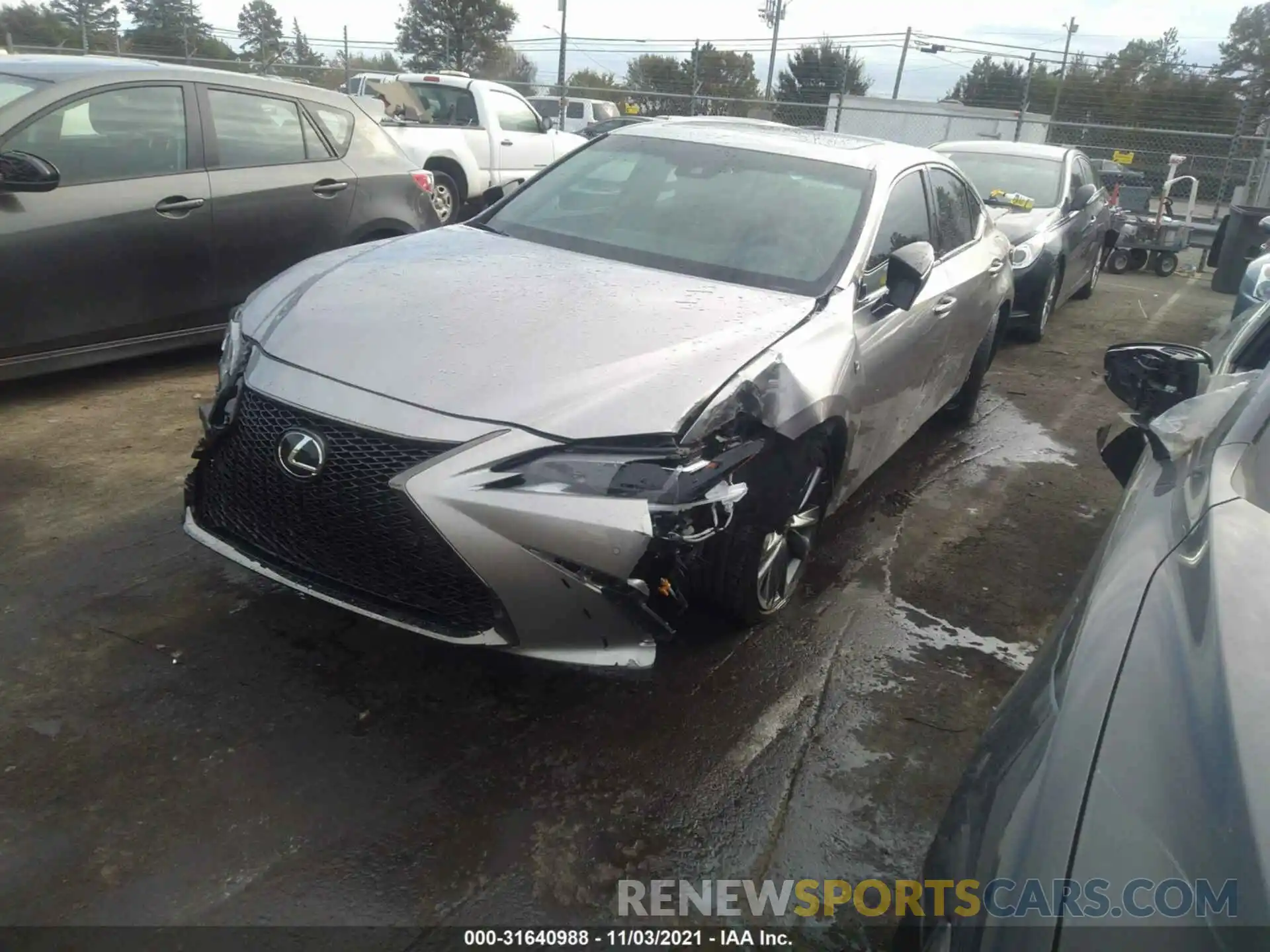 2 Photograph of a damaged car 58ABZ1B19KU012223 LEXUS ES 2019