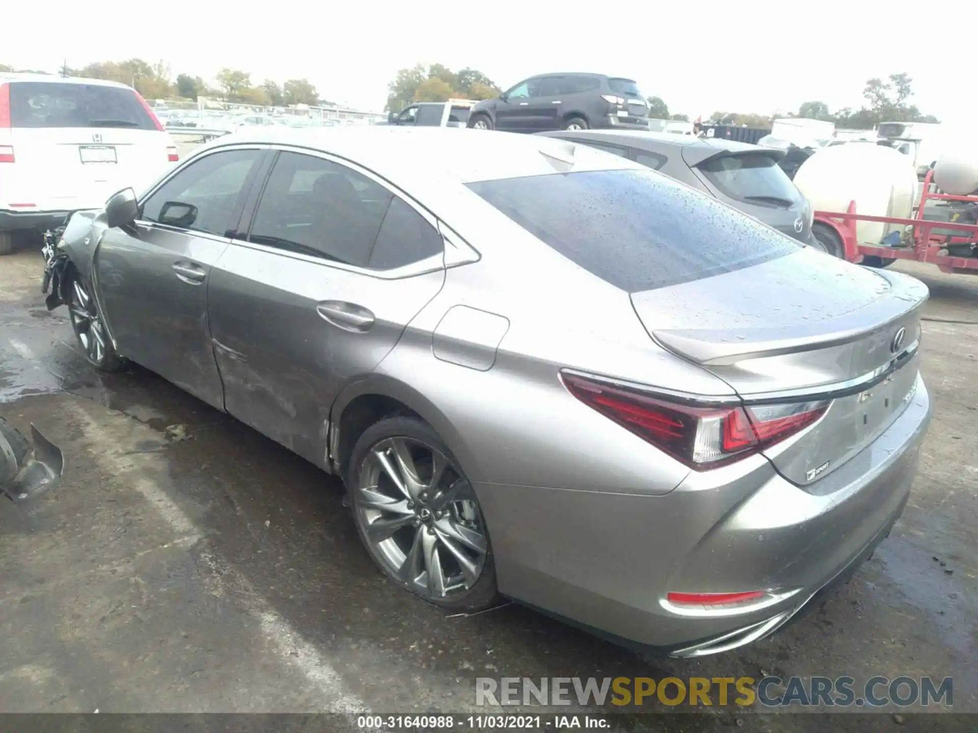 3 Photograph of a damaged car 58ABZ1B19KU012223 LEXUS ES 2019