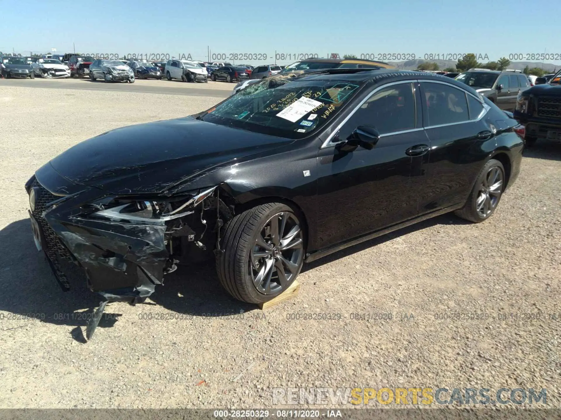 2 Photograph of a damaged car 58ABZ1B19KU016210 LEXUS ES 2019