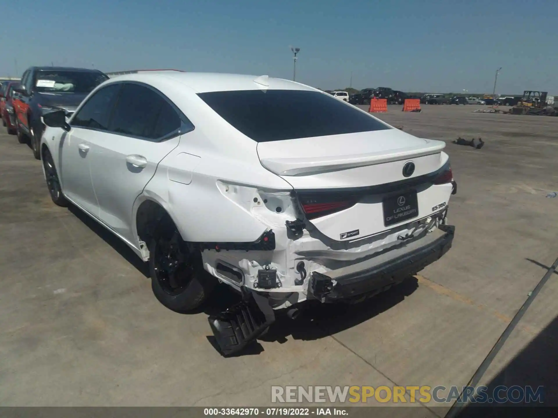 6 Photograph of a damaged car 58ABZ1B19KU017230 LEXUS ES 2019