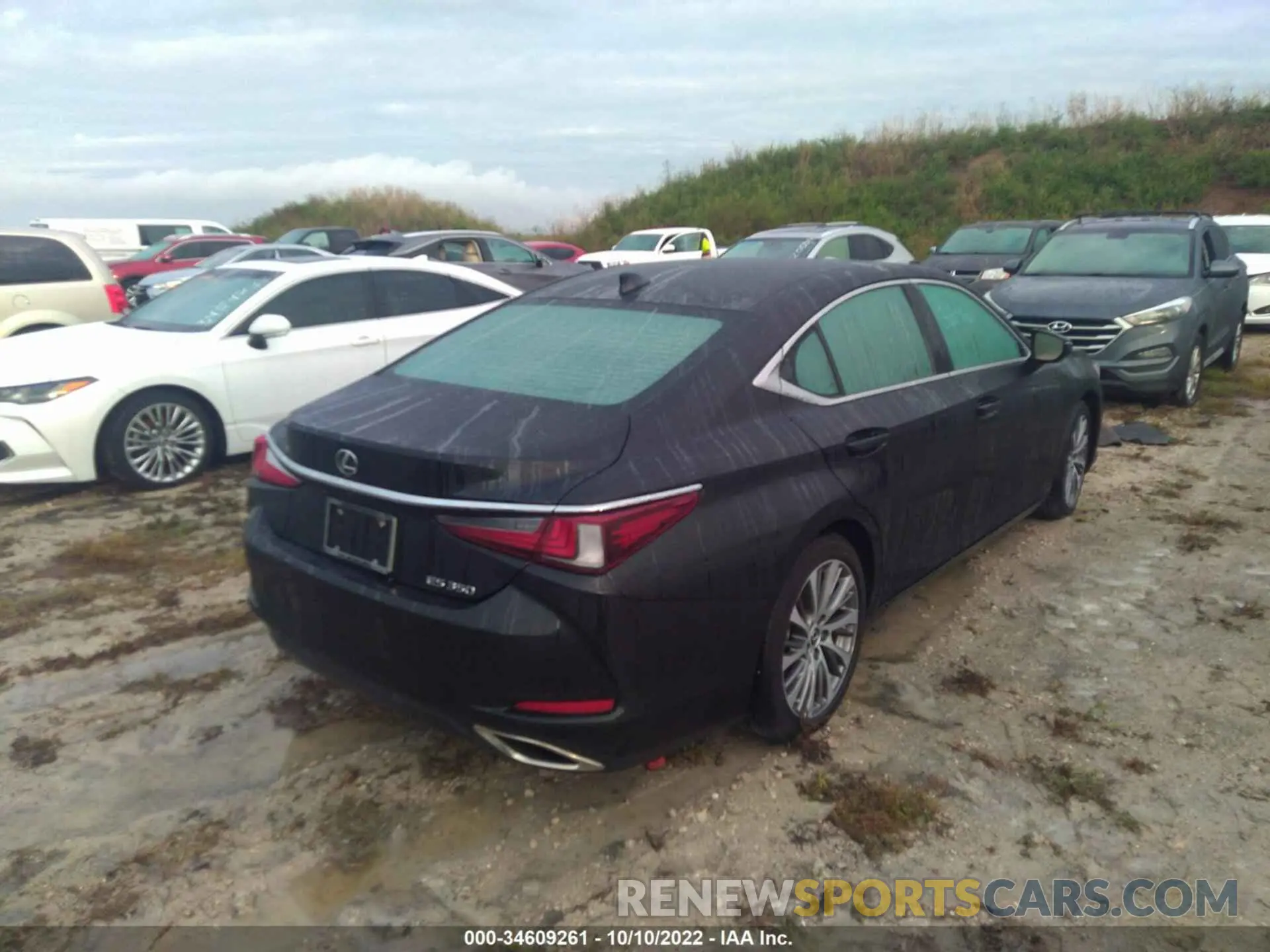4 Photograph of a damaged car 58ABZ1B19KU038143 LEXUS ES 2019