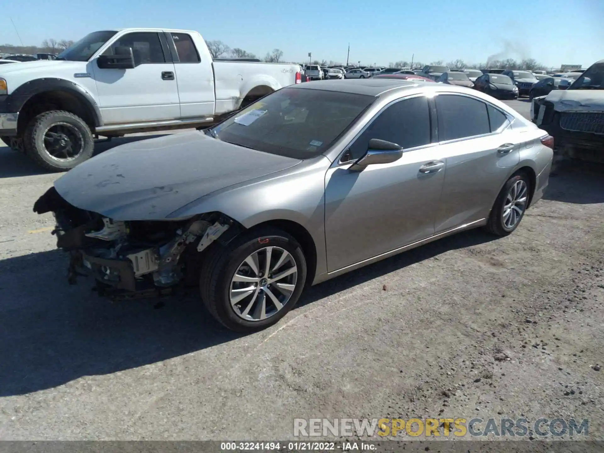 2 Photograph of a damaged car 58ABZ1B19KU049613 LEXUS ES 2019