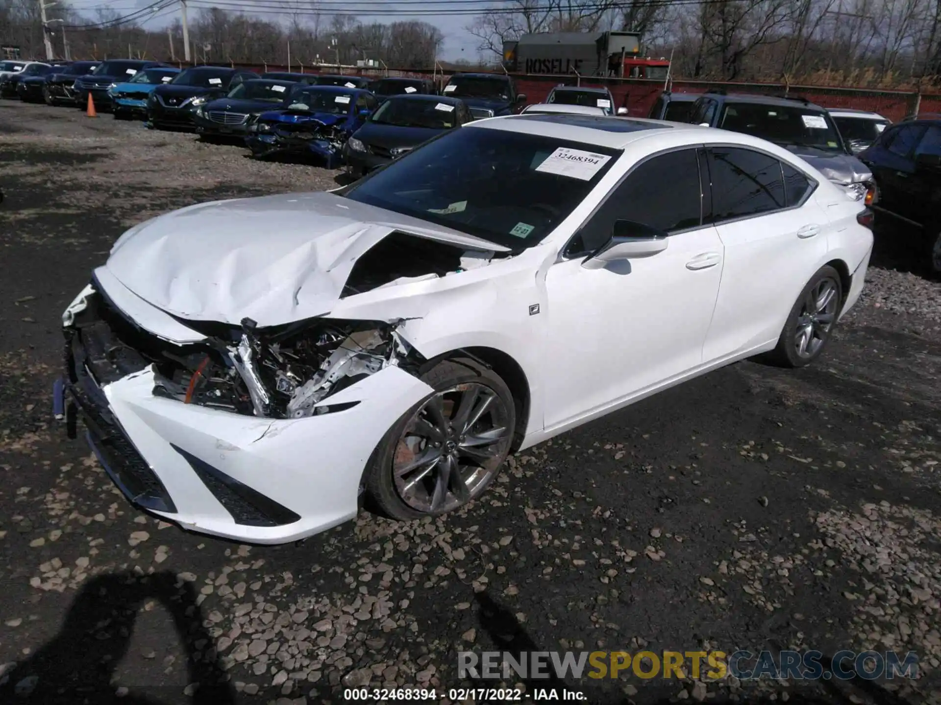 2 Photograph of a damaged car 58ABZ1B1XKU002042 LEXUS ES 2019