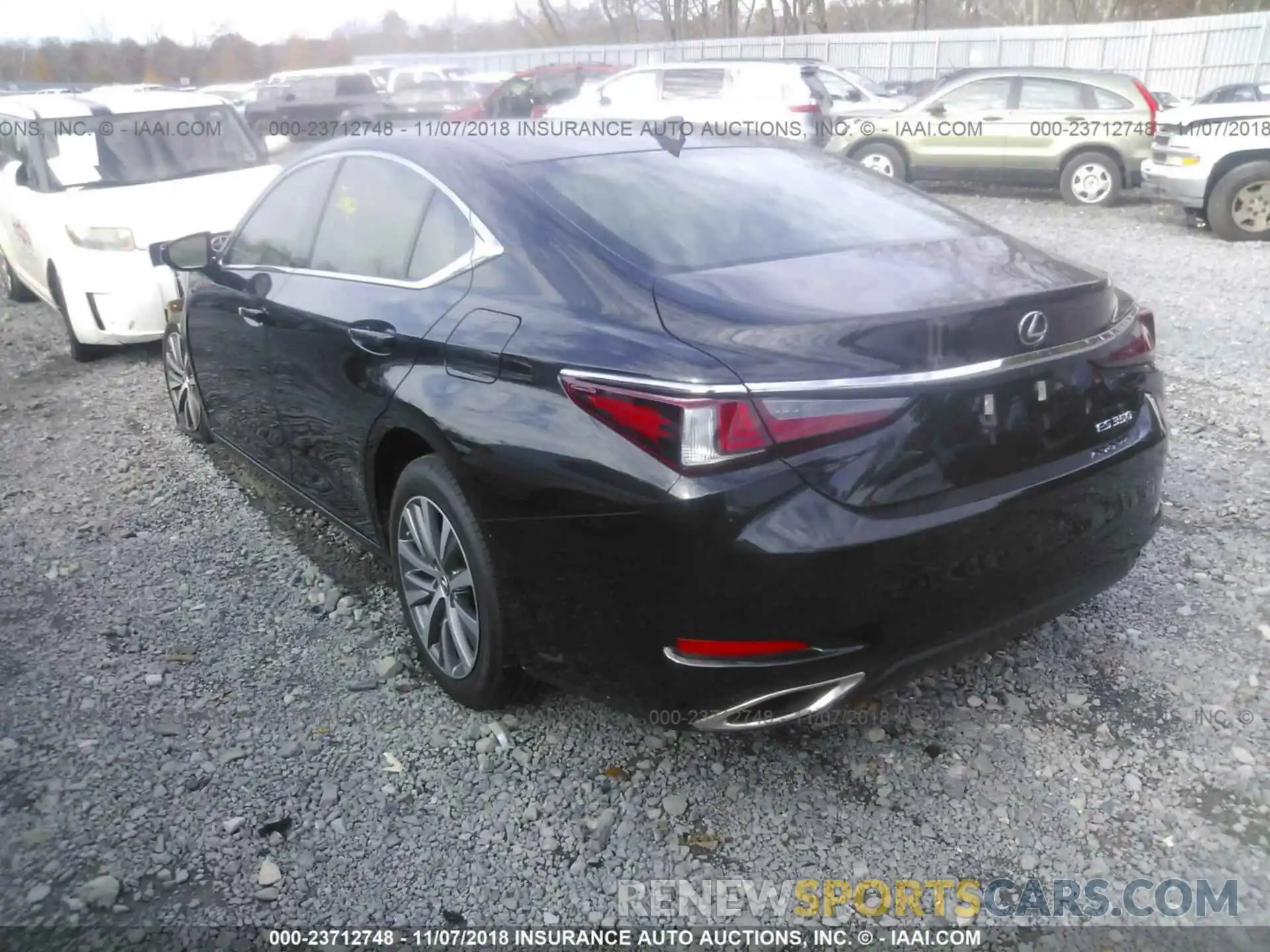 3 Photograph of a damaged car 58ABZ1B1XKU002591 LEXUS ES 2019