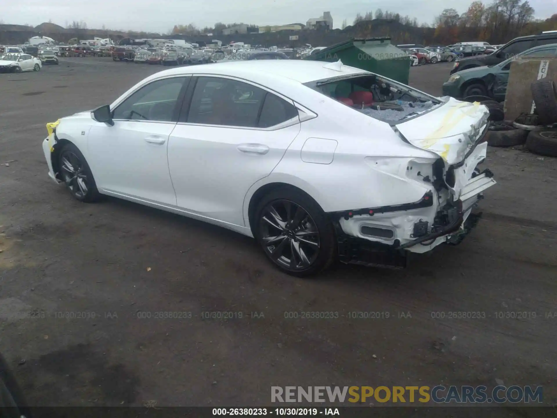 3 Photograph of a damaged car 58ABZ1B1XKU011484 LEXUS ES 2019