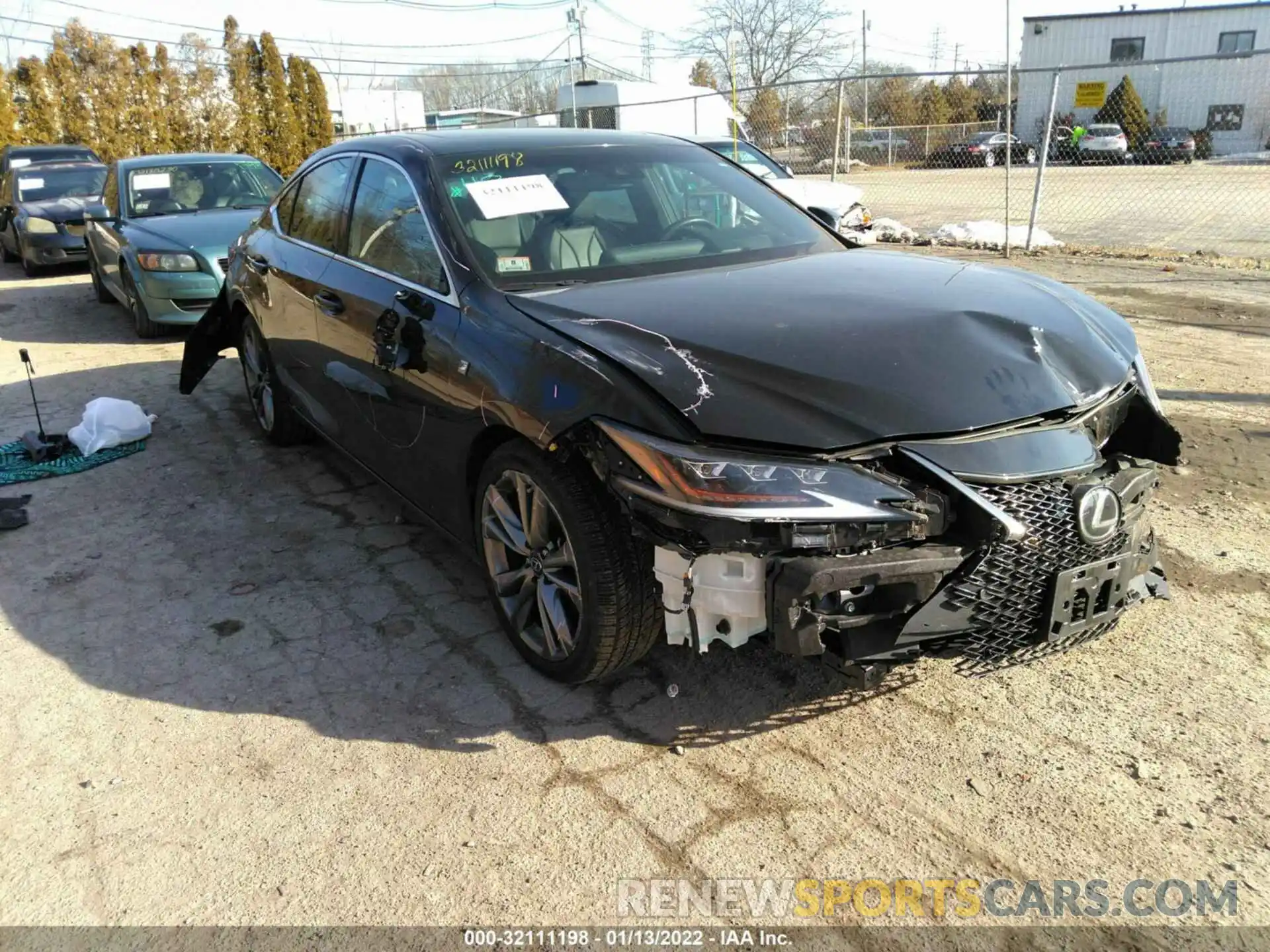 1 Photograph of a damaged car 58ABZ1B1XKU012036 LEXUS ES 2019