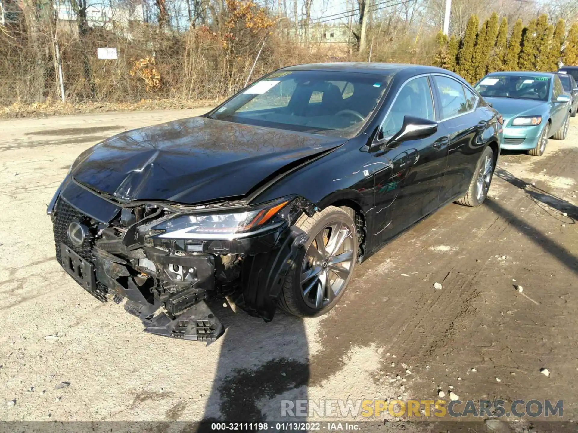 2 Photograph of a damaged car 58ABZ1B1XKU012036 LEXUS ES 2019