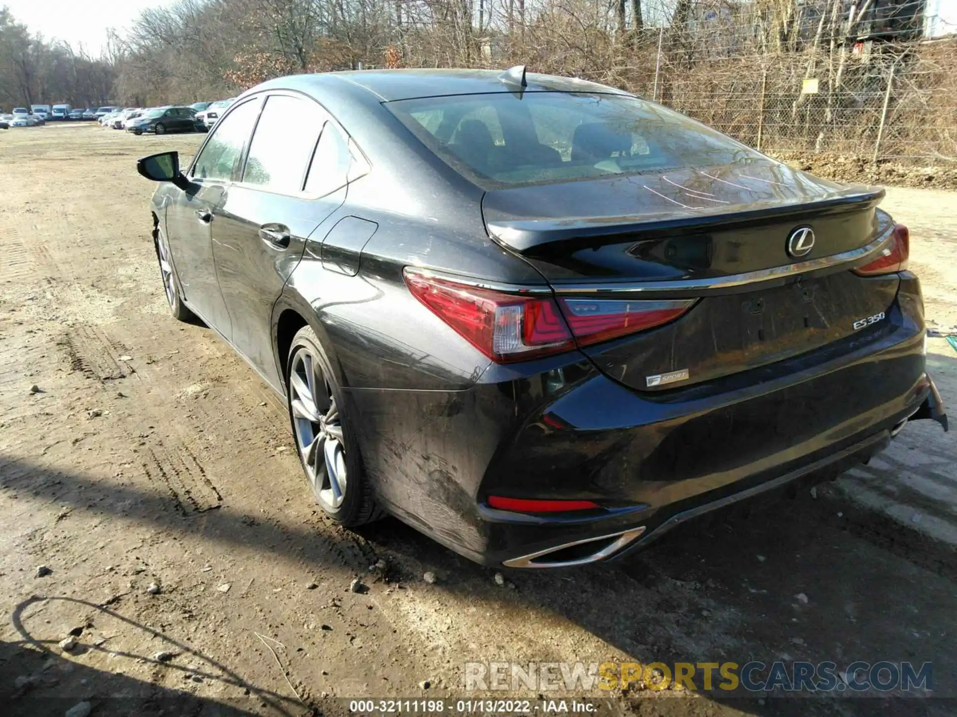 3 Photograph of a damaged car 58ABZ1B1XKU012036 LEXUS ES 2019