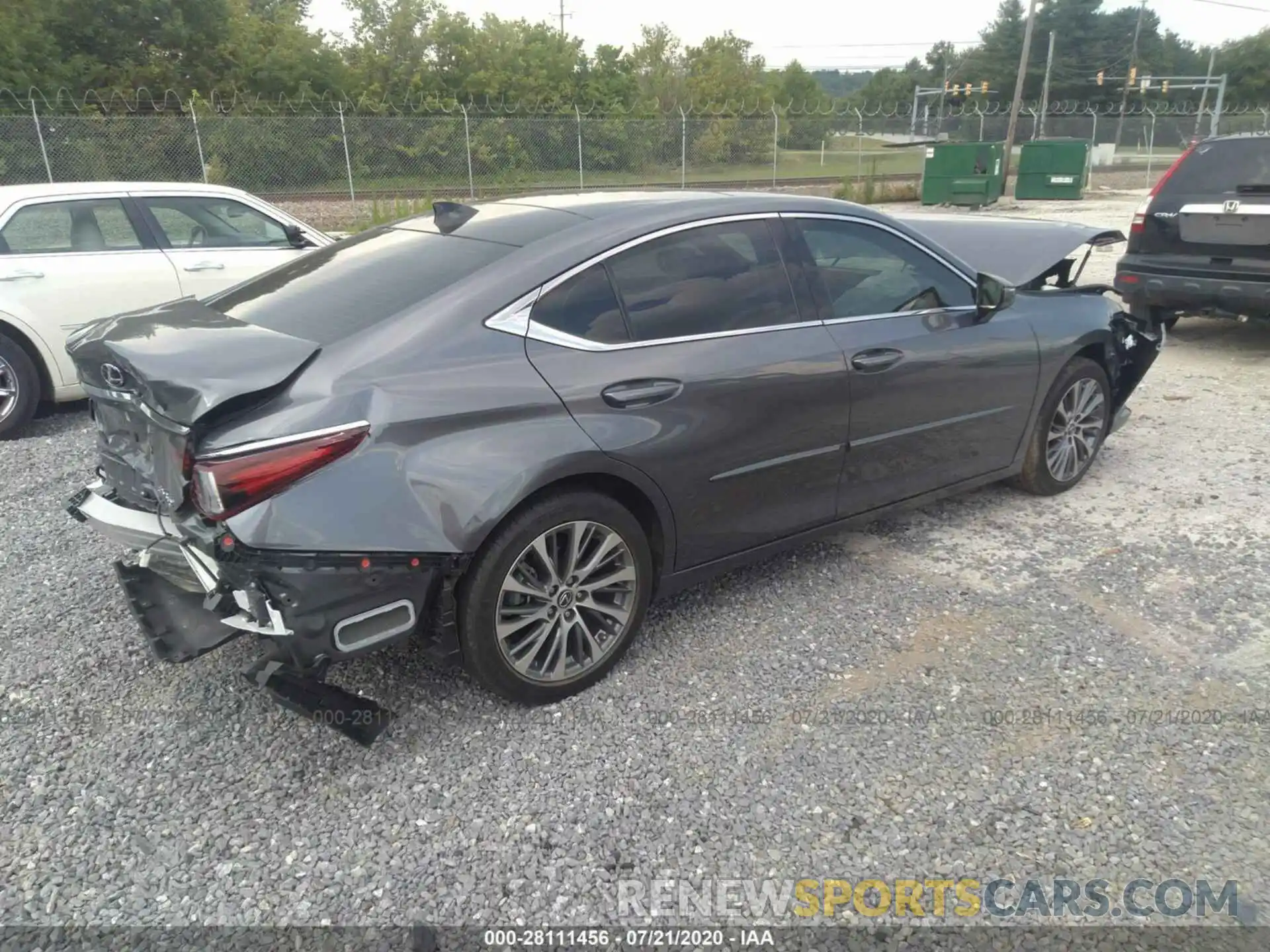 4 Photograph of a damaged car 58ABZ1B1XKU021898 LEXUS ES 2019