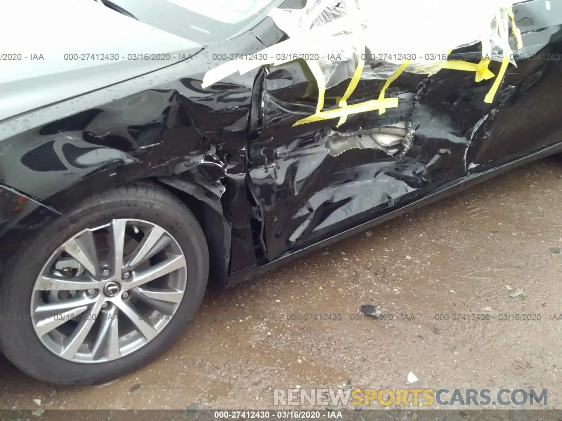 6 Photograph of a damaged car 58ABZ1B1XKU043299 LEXUS ES 2019