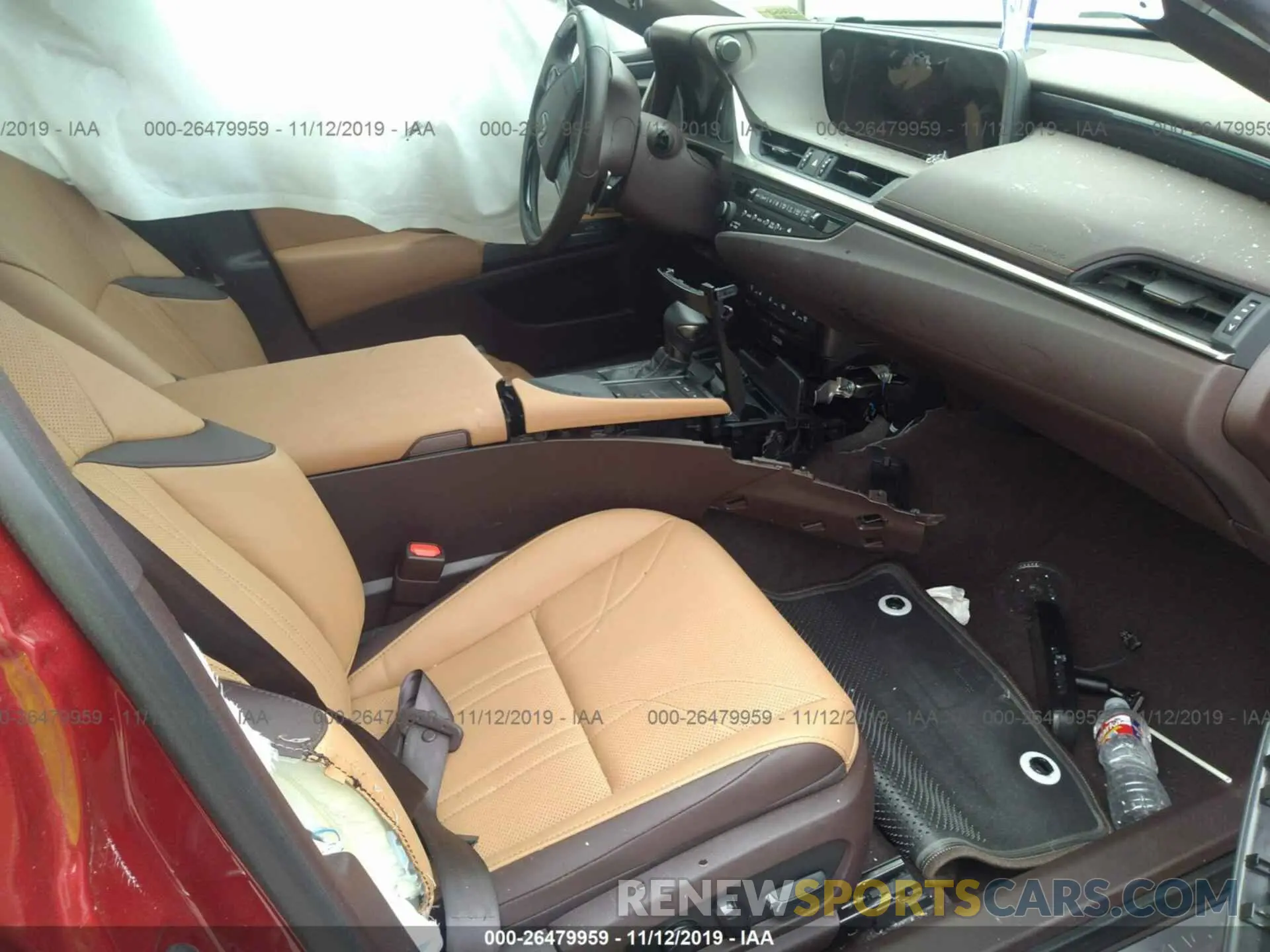 5 Photograph of a damaged car 58ABZ1B1XKU044548 LEXUS ES 2019