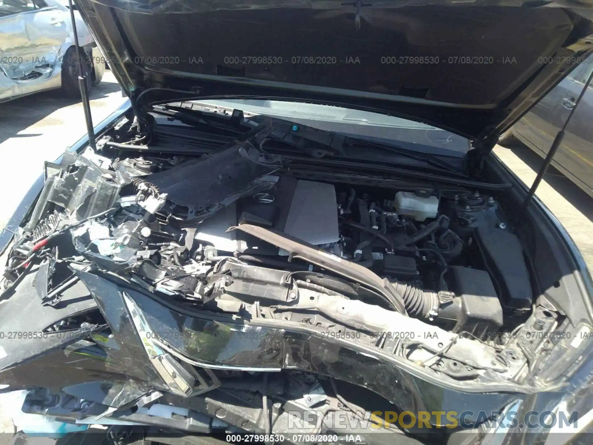 10 Photograph of a damaged car JTHB21B13K2022997 LEXUS ES 2019