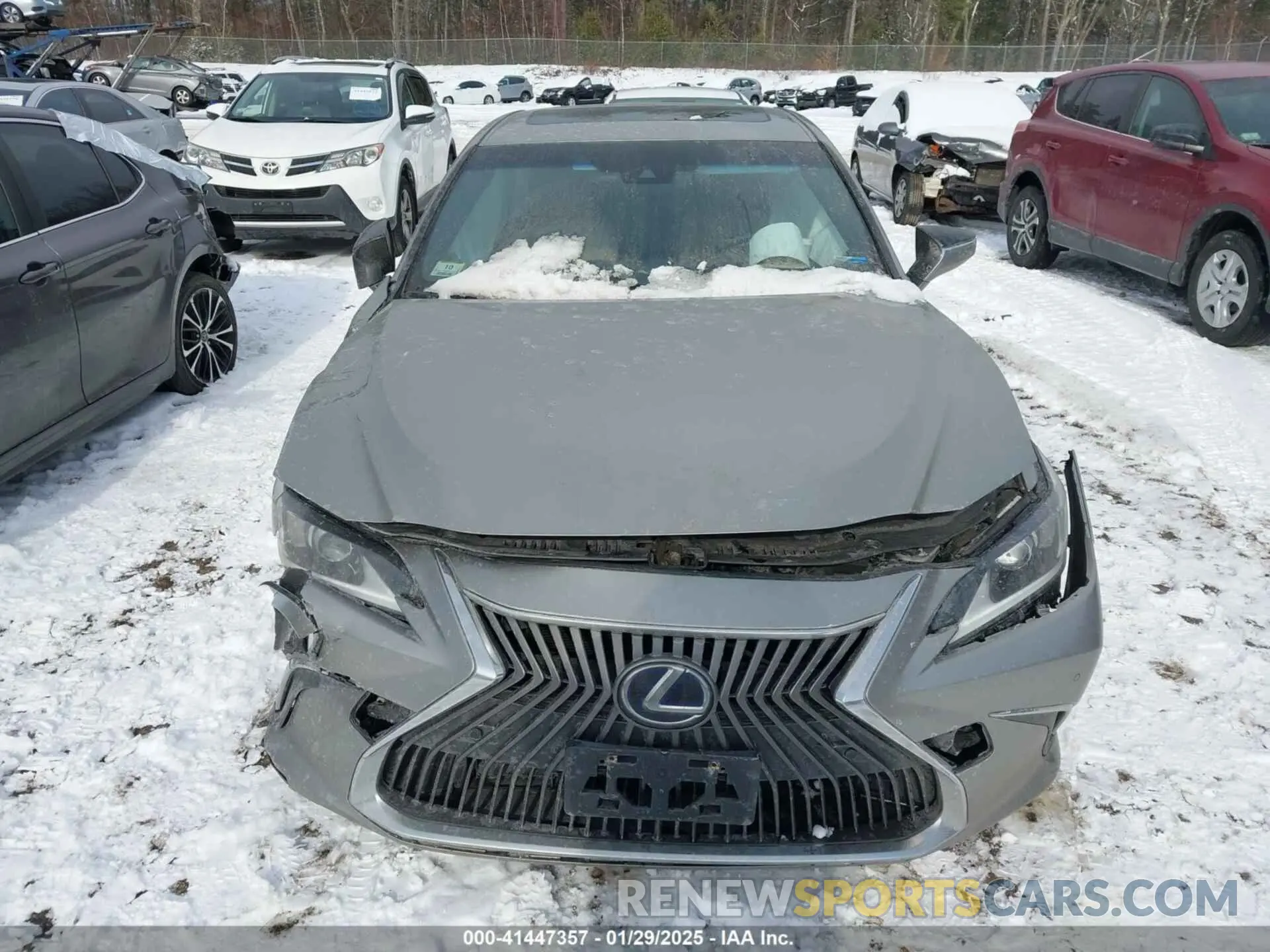12 Photograph of a damaged car JTHB21B14K2006405 LEXUS ES 2019