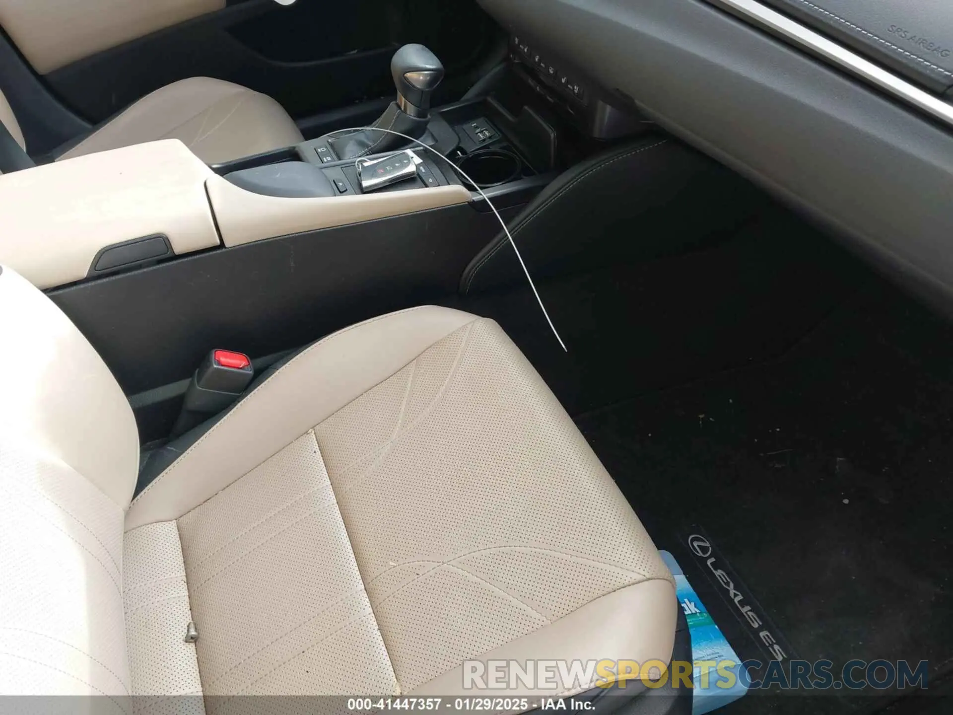 5 Photograph of a damaged car JTHB21B14K2006405 LEXUS ES 2019