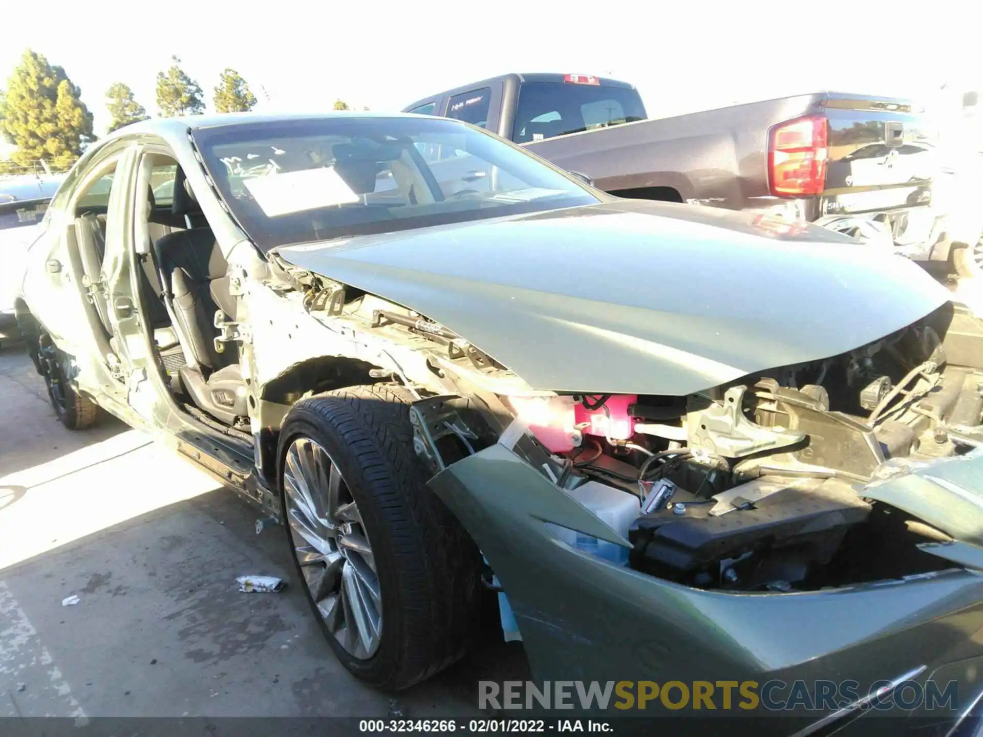 6 Photograph of a damaged car JTHB21B19K2022714 LEXUS ES 2019