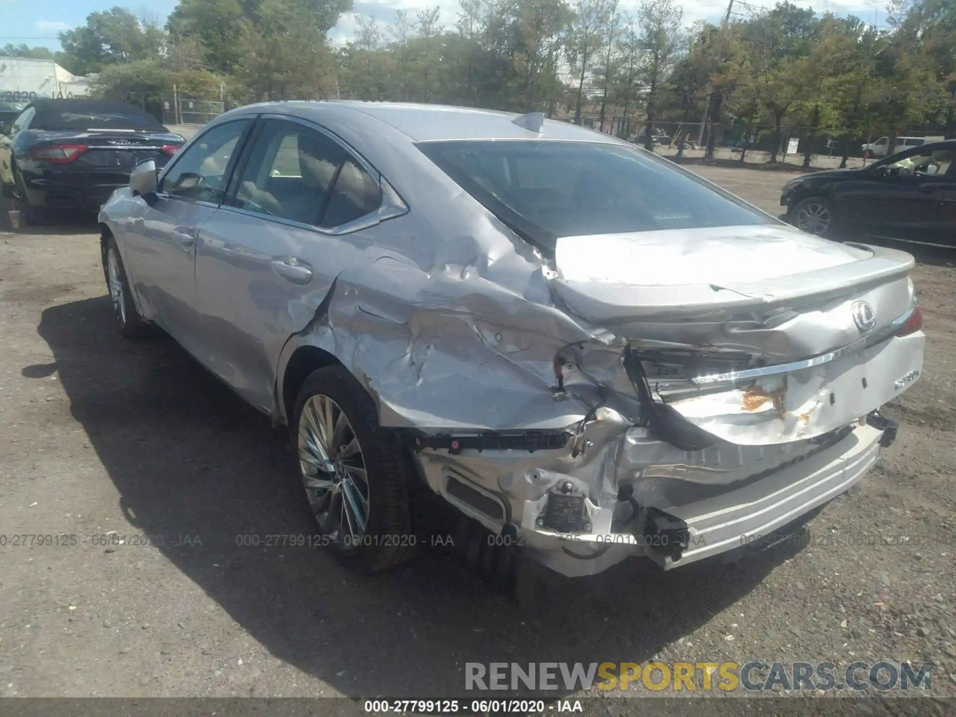 6 Photograph of a damaged car JTHB21B1XK2026223 LEXUS ES 2019