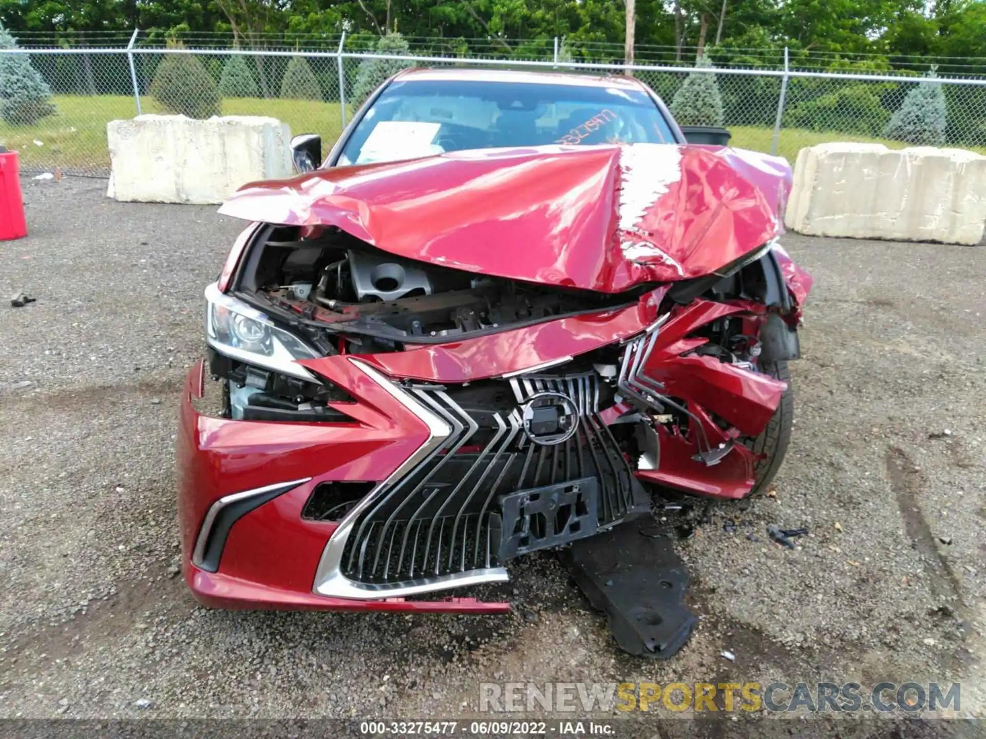 6 Photograph of a damaged car JTHBZ1B10K2001925 LEXUS ES 2019