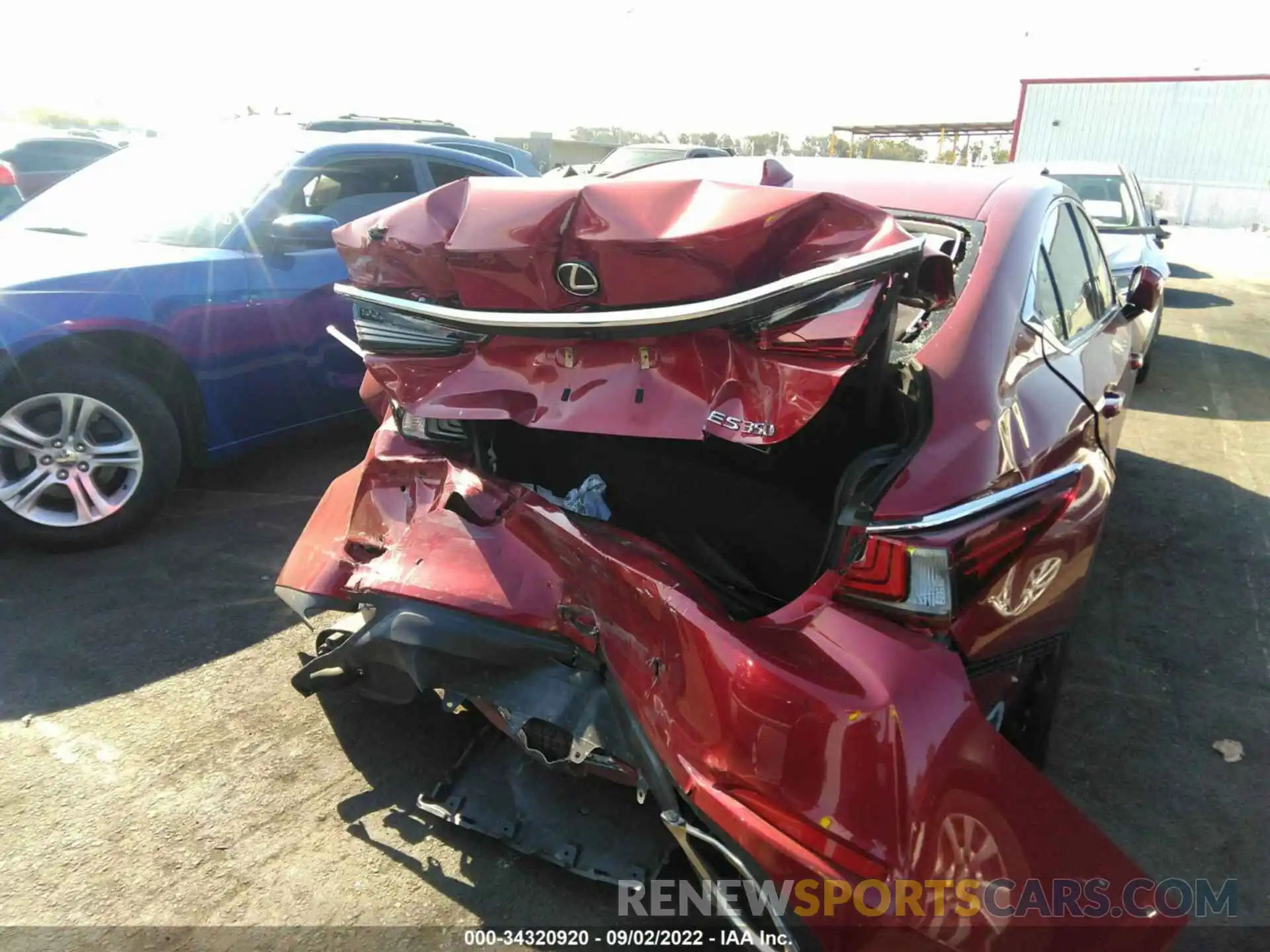 6 Photograph of a damaged car JTHBZ1B11K2005241 LEXUS ES 2019