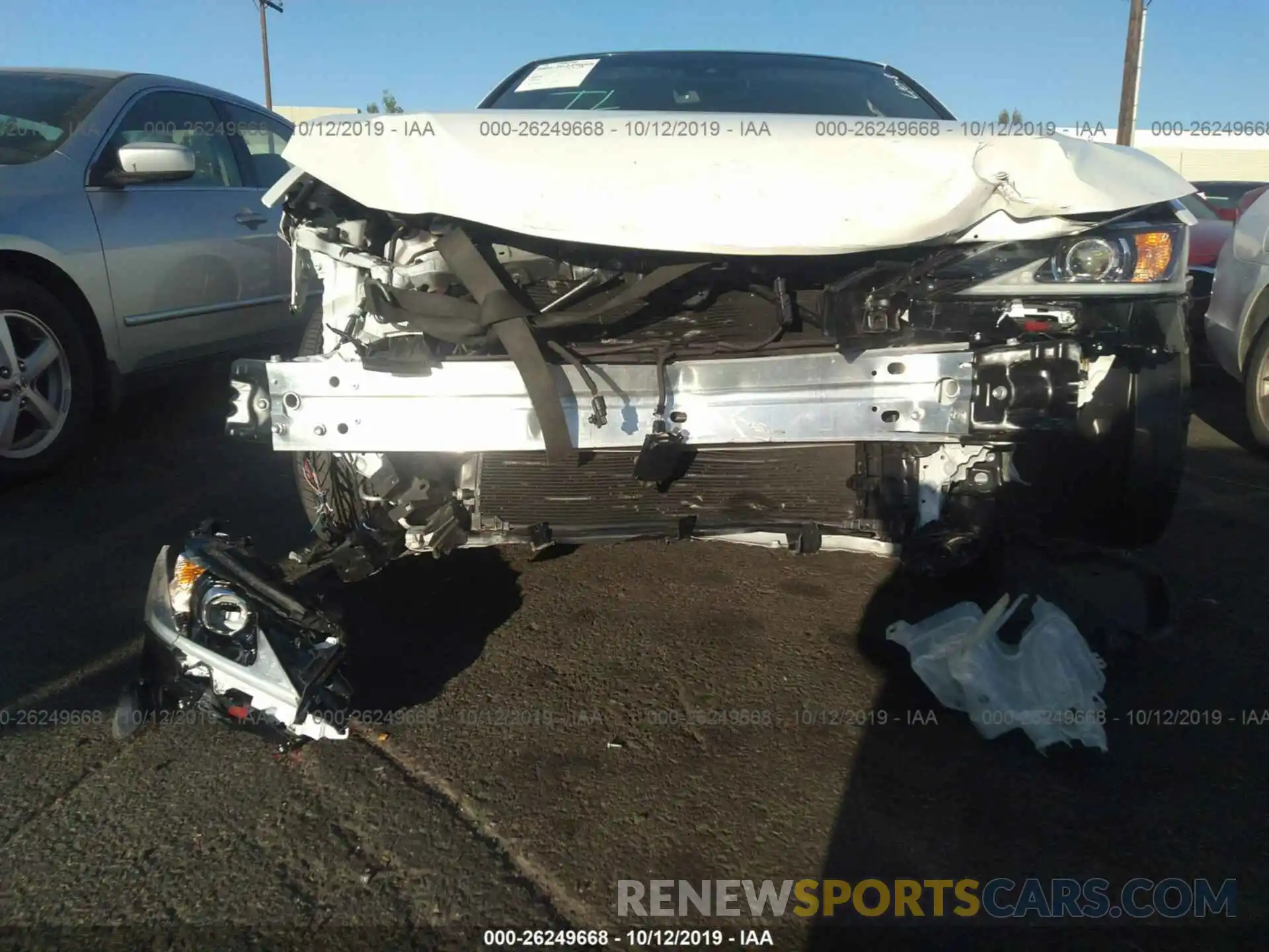 6 Photograph of a damaged car JTHBZ1B18K2002062 LEXUS ES 2019