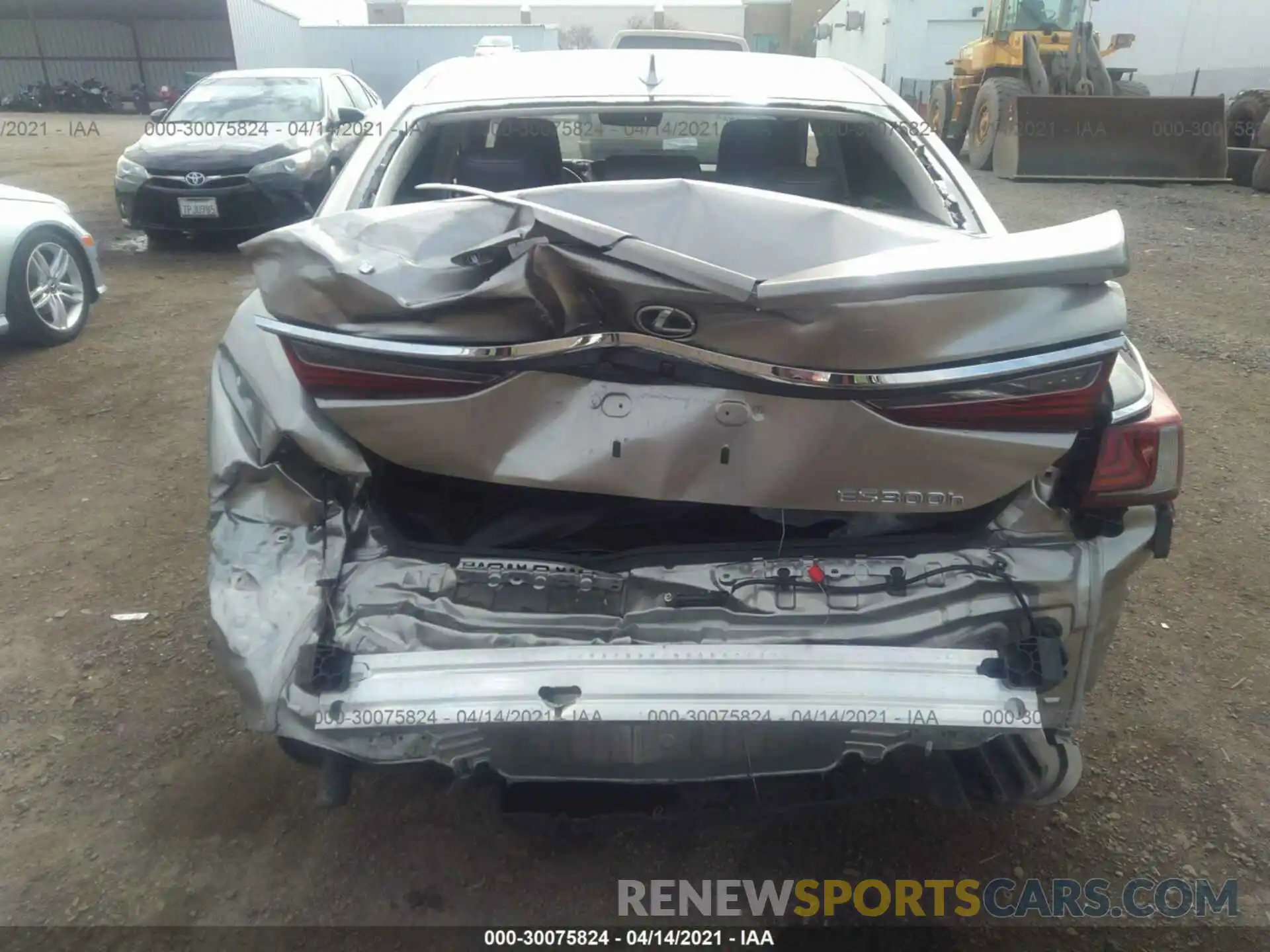 6 Photograph of a damaged car 58AC21B17LU007242 LEXUS ES 2020