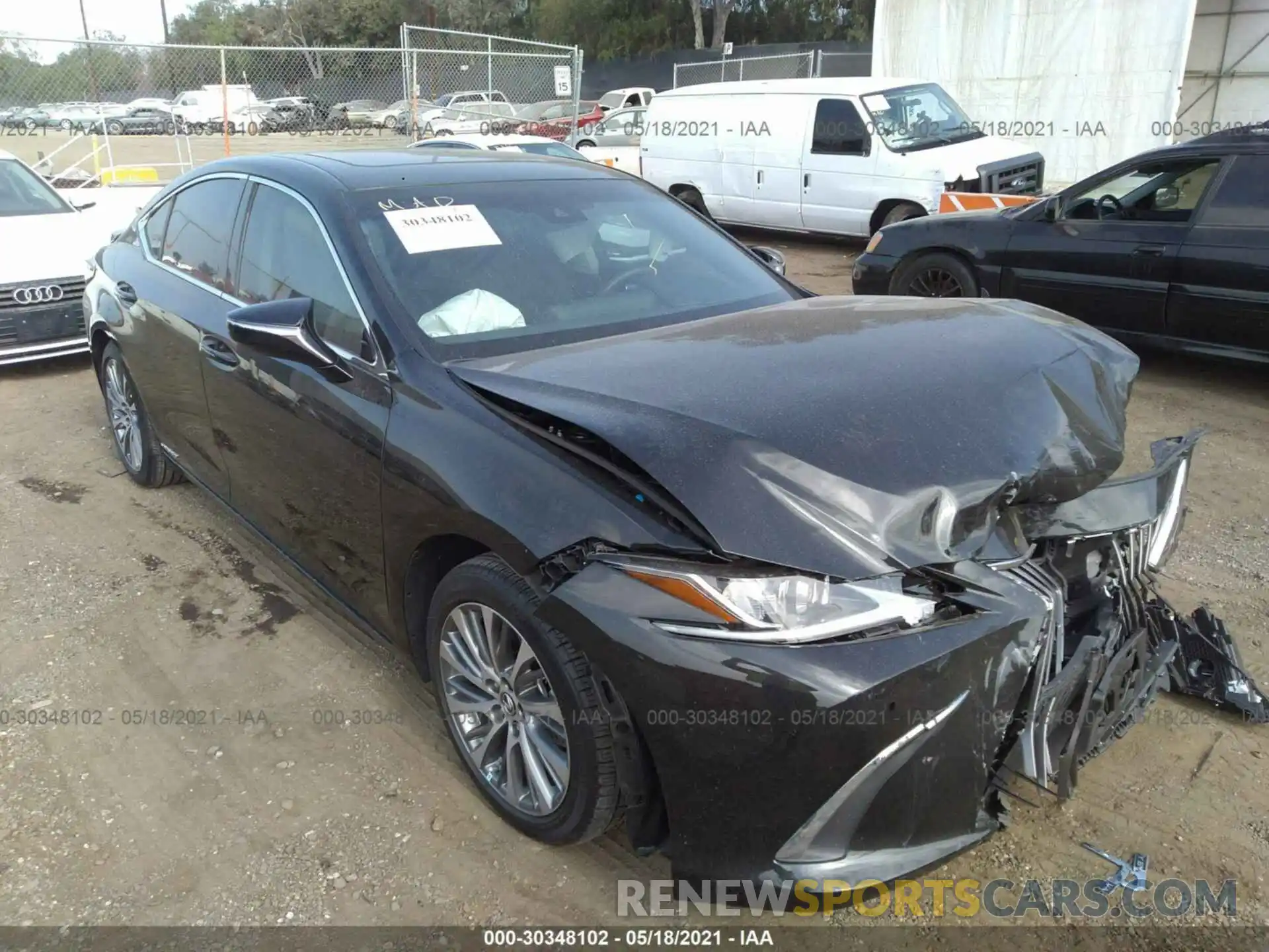 1 Photograph of a damaged car 58AD21B11LU010061 LEXUS ES 2020