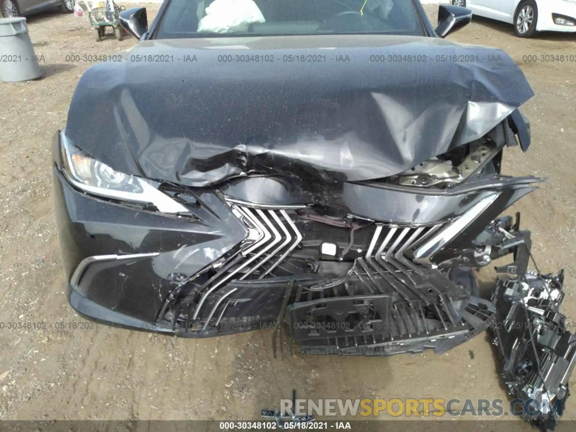 6 Photograph of a damaged car 58AD21B11LU010061 LEXUS ES 2020