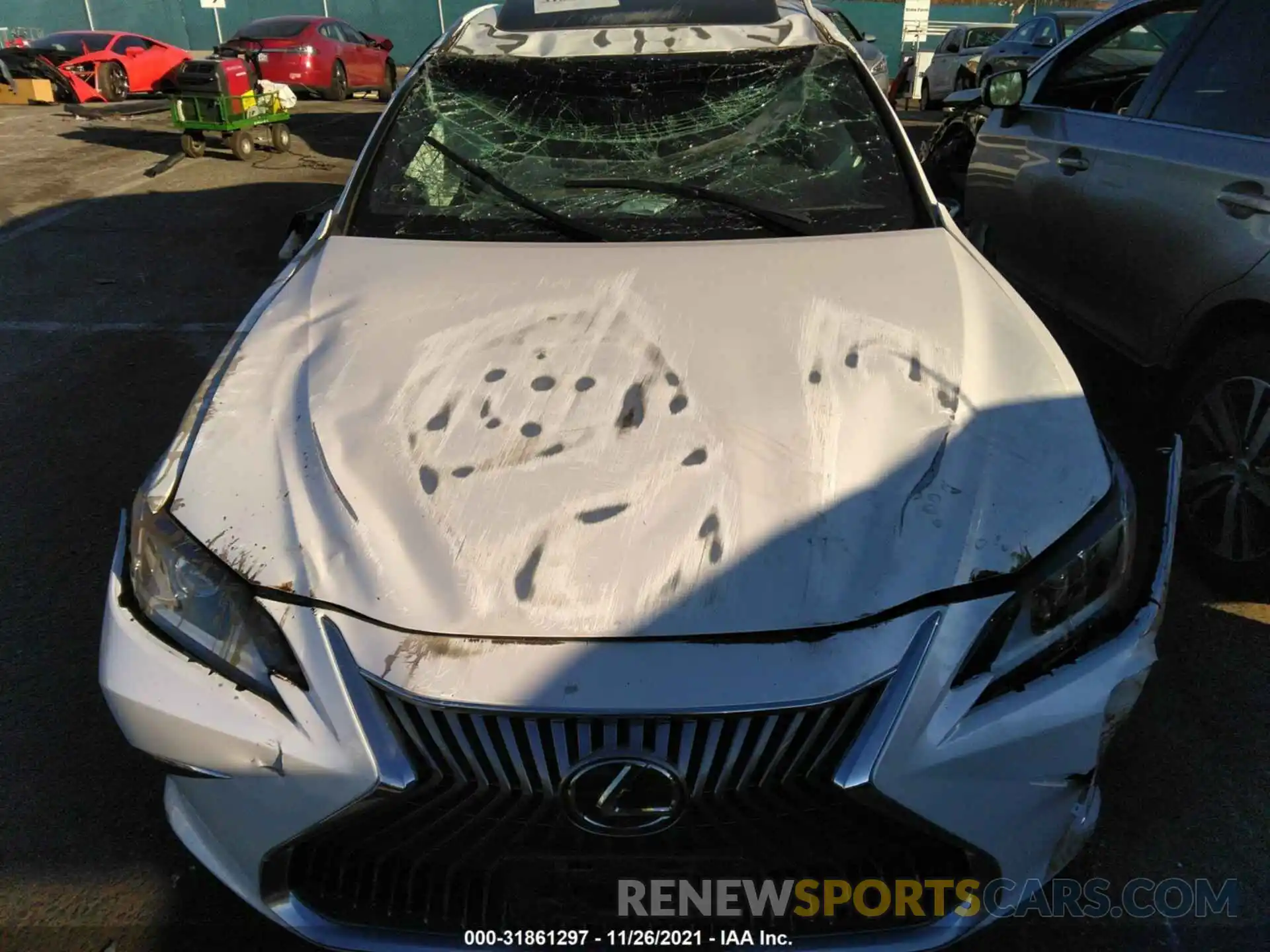 10 Photograph of a damaged car 58ADZ1B12LU070412 LEXUS ES 2020