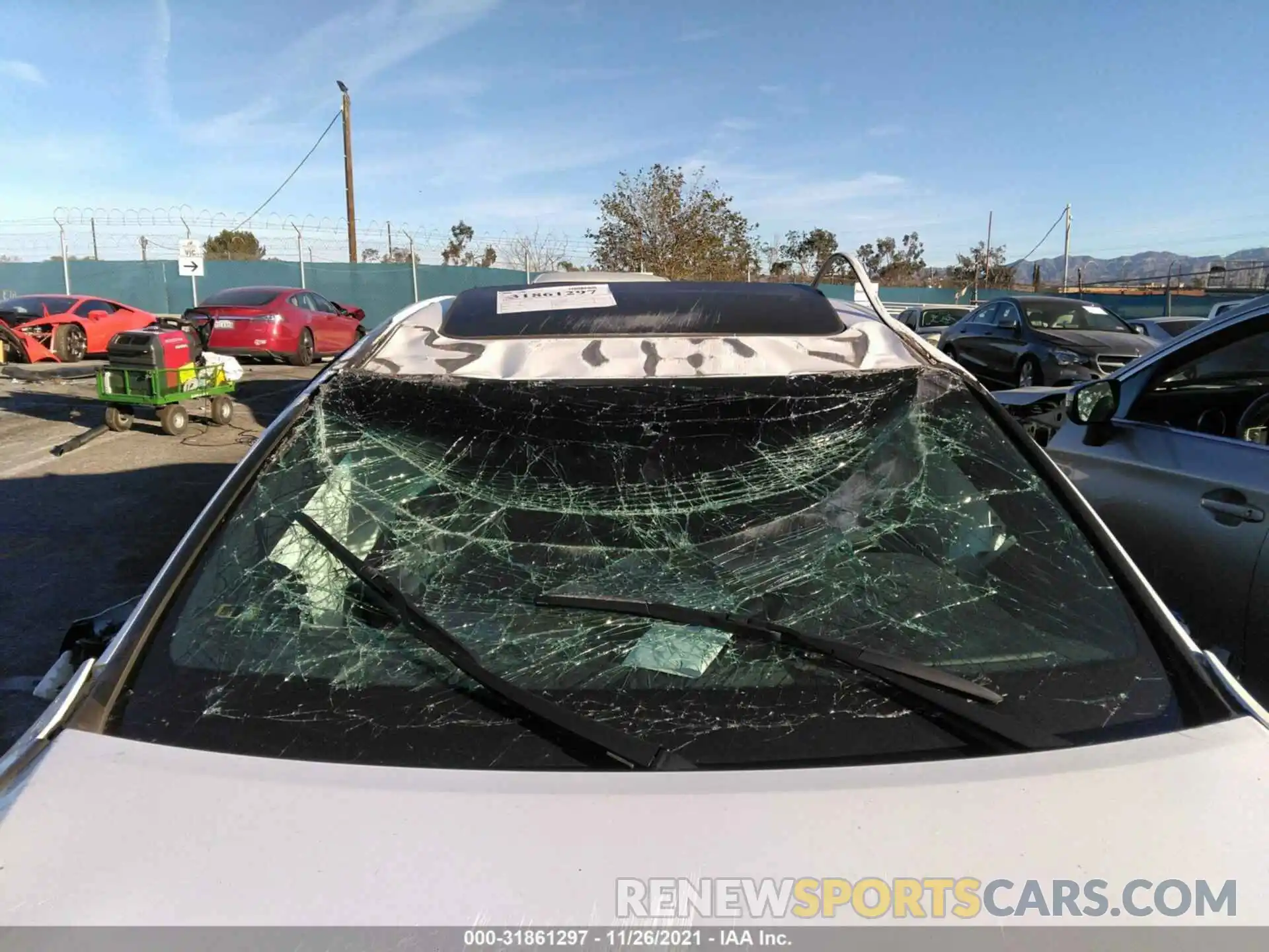 6 Photograph of a damaged car 58ADZ1B12LU070412 LEXUS ES 2020