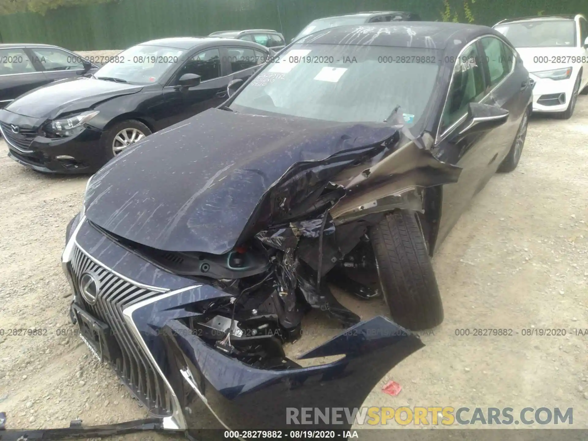 6 Photograph of a damaged car 58ADZ1B14LU065325 LEXUS ES 2020