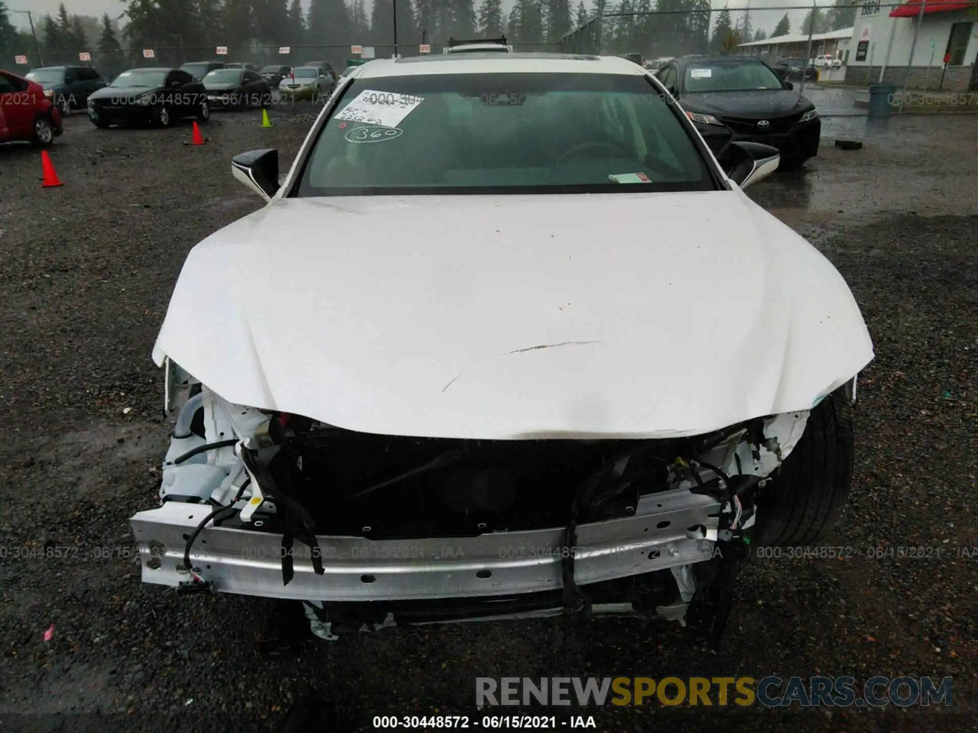 6 Photograph of a damaged car 58ADZ1B19LU063893 LEXUS ES 2020