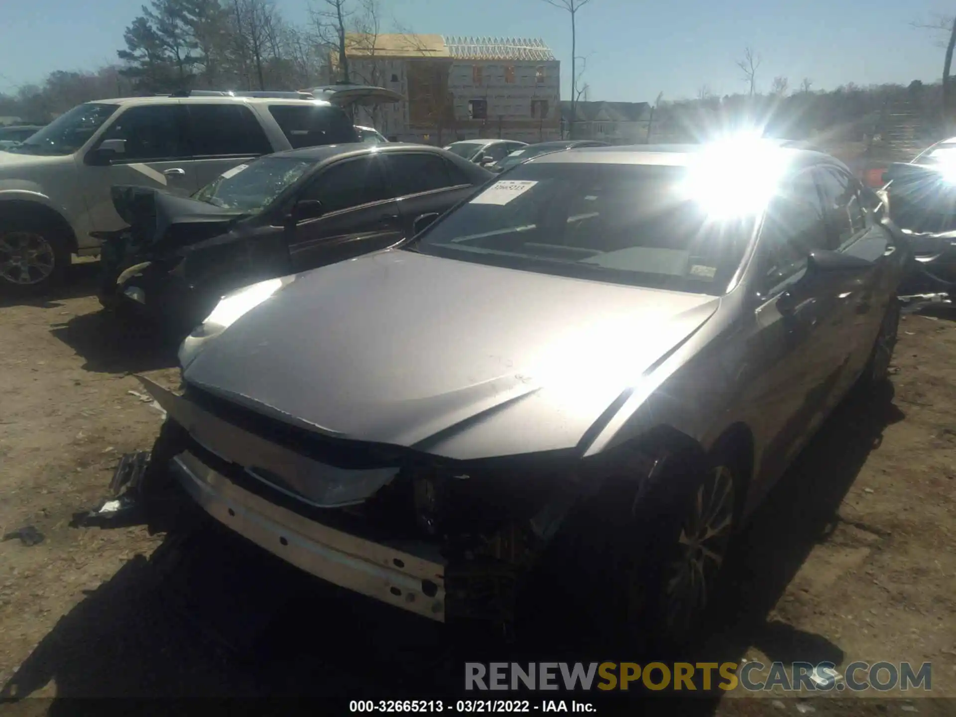 2 Photograph of a damaged car 58ADZ1B19LU076563 LEXUS ES 2020