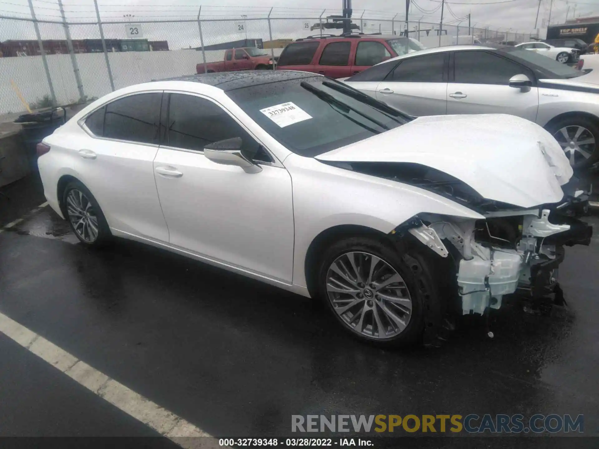 1 Photograph of a damaged car 58ADZ1B1XLU069850 LEXUS ES 2020