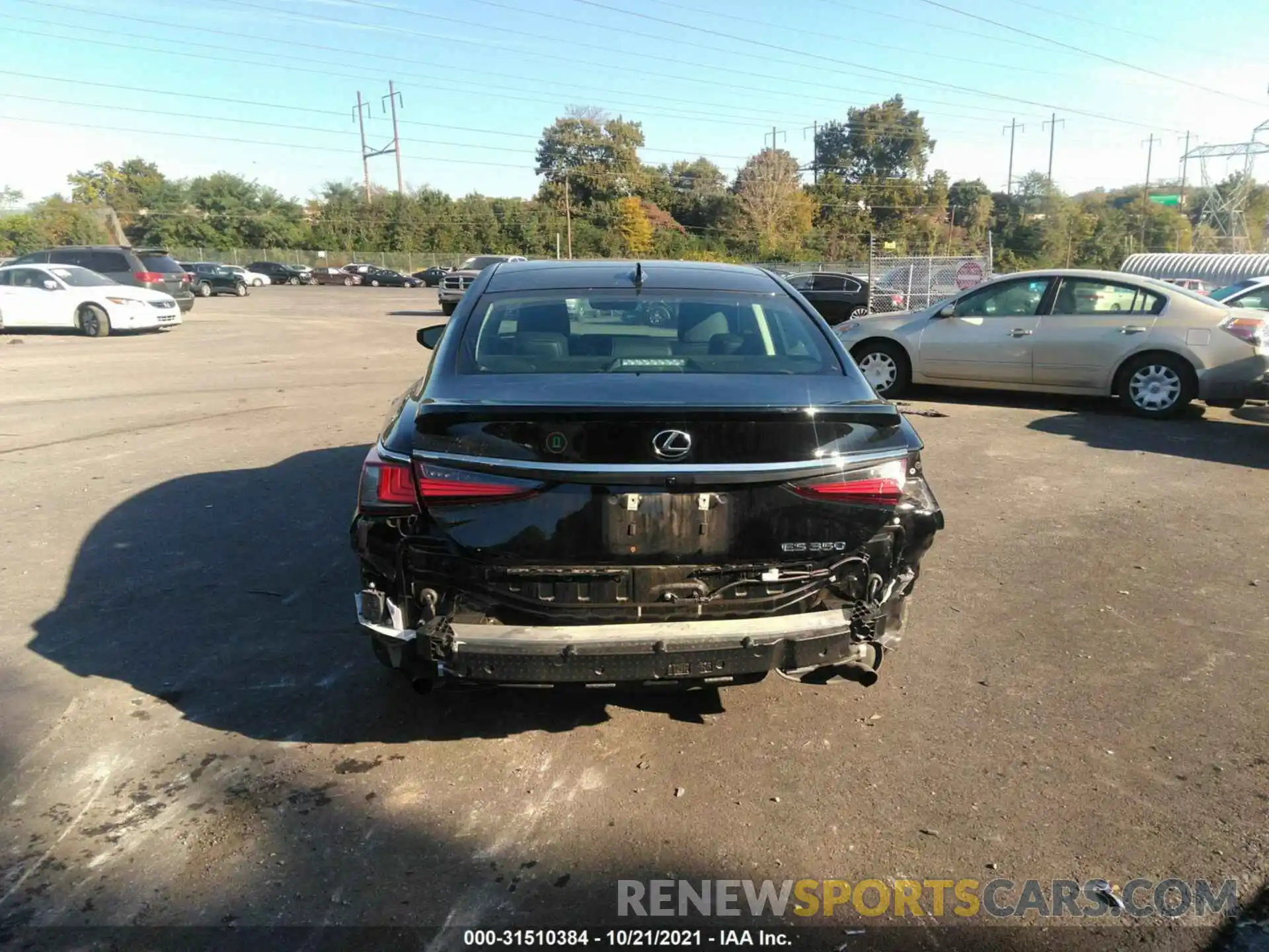 6 Photograph of a damaged car 58AEZ1B16LU059417 LEXUS ES 2020