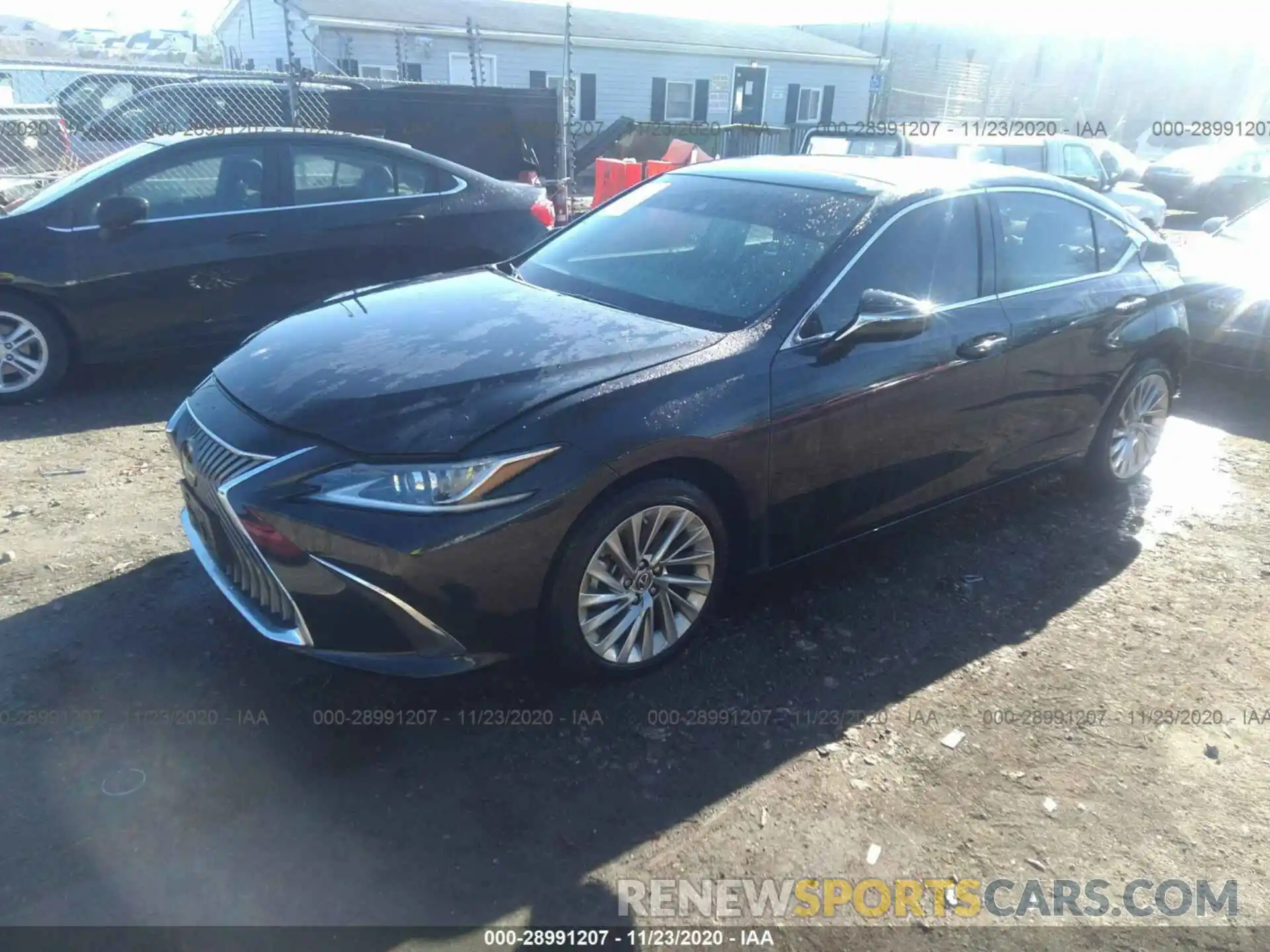 2 Photograph of a damaged car 58AEZ1B17LU070233 LEXUS ES 2020