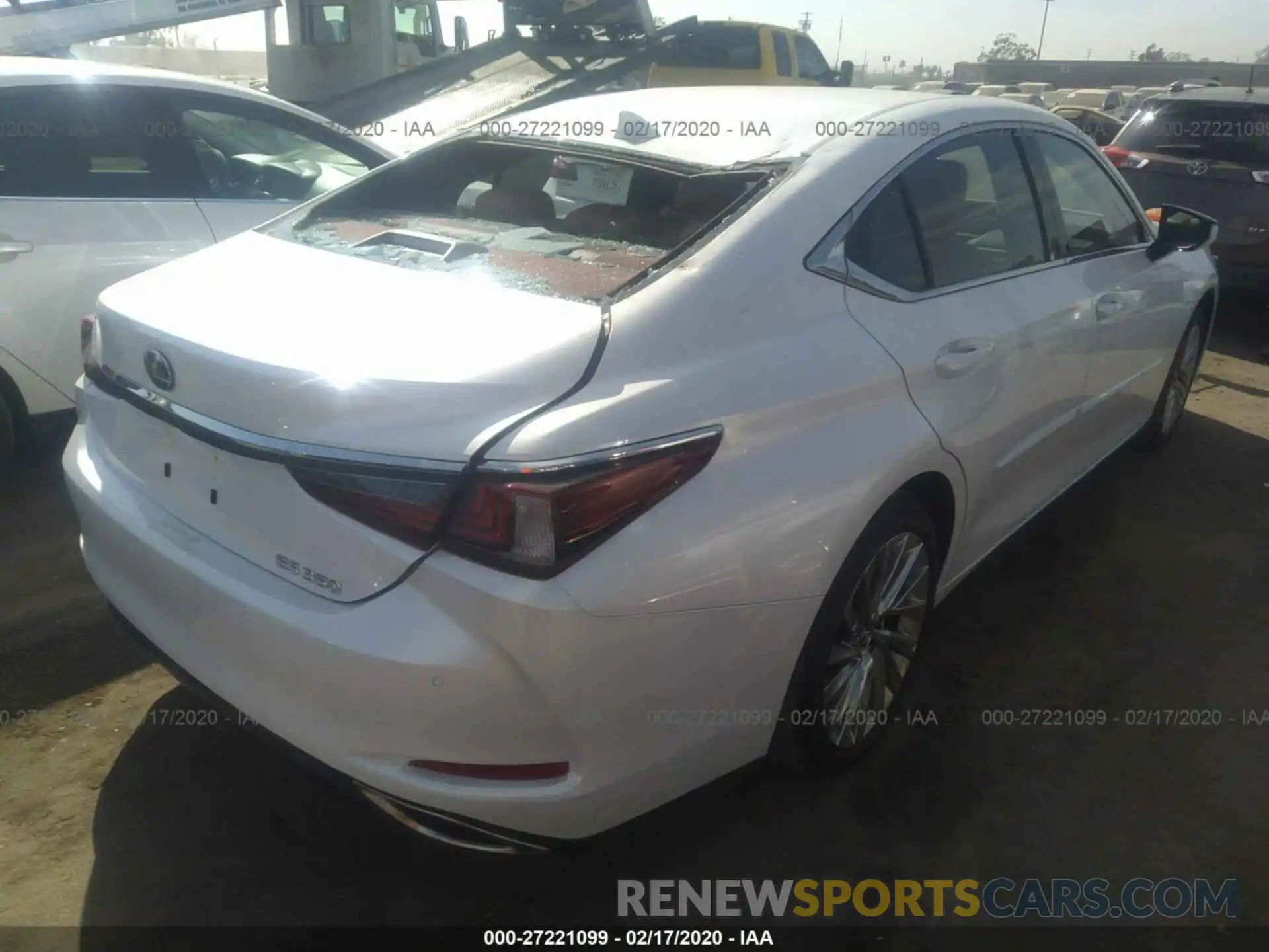 6 Photograph of a damaged car 58AEZ1B18LU053988 LEXUS ES 2020