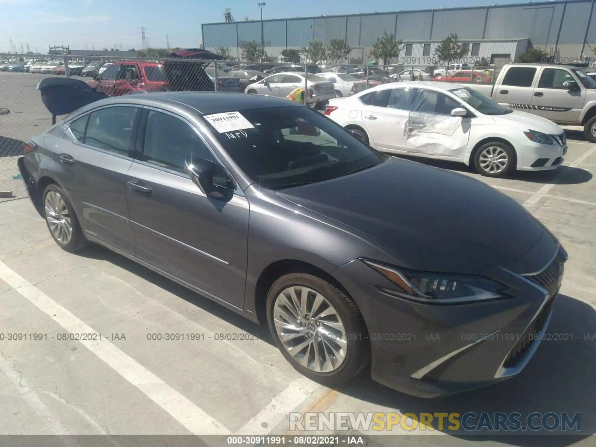 1 Photograph of a damaged car 58AF21B12LU011051 LEXUS ES 2020