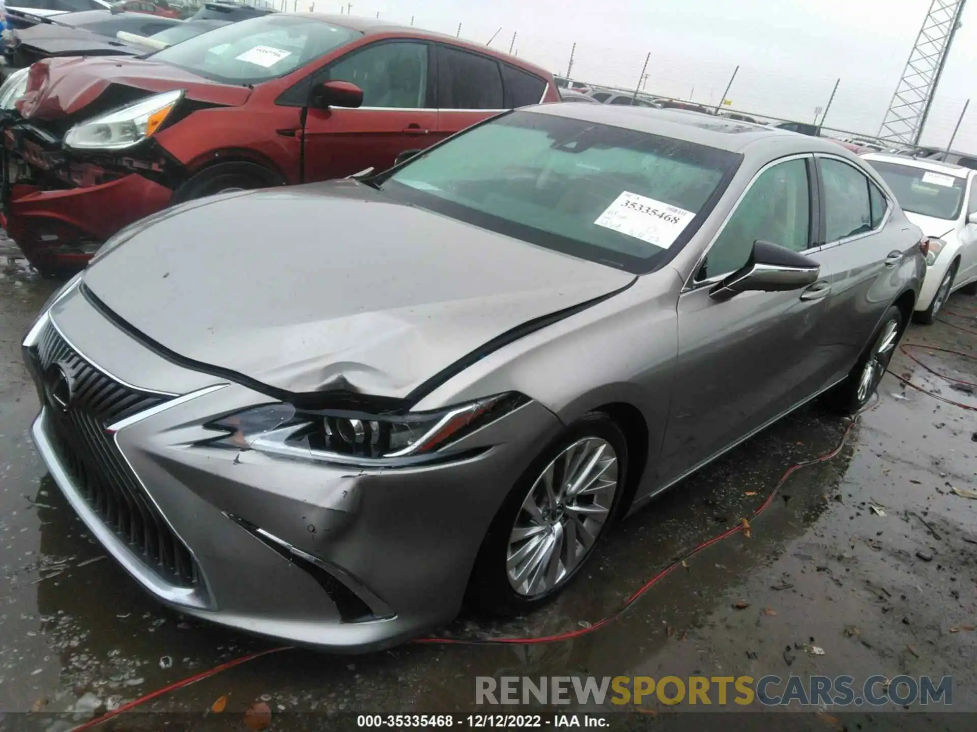 2 Photograph of a damaged car 58AFZ1B15LU079548 LEXUS ES 2020