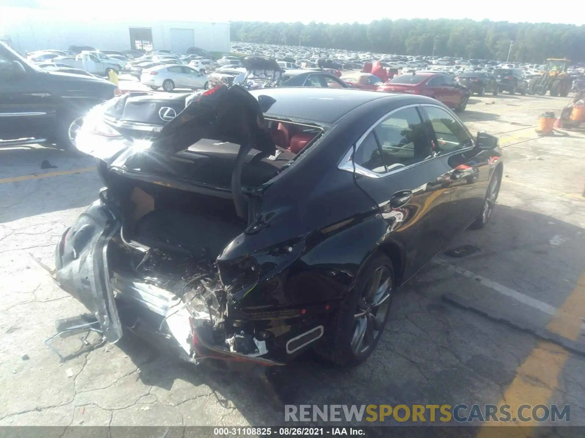 4 Photograph of a damaged car 58AGZ1B10LU072883 LEXUS ES 2020