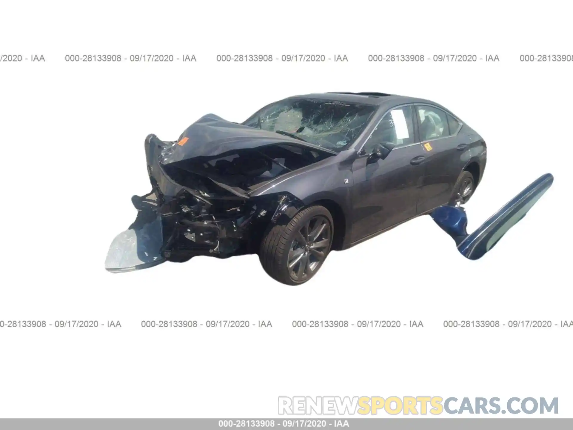 2 Photograph of a damaged car 58AGZ1B11LU064260 LEXUS ES 2020