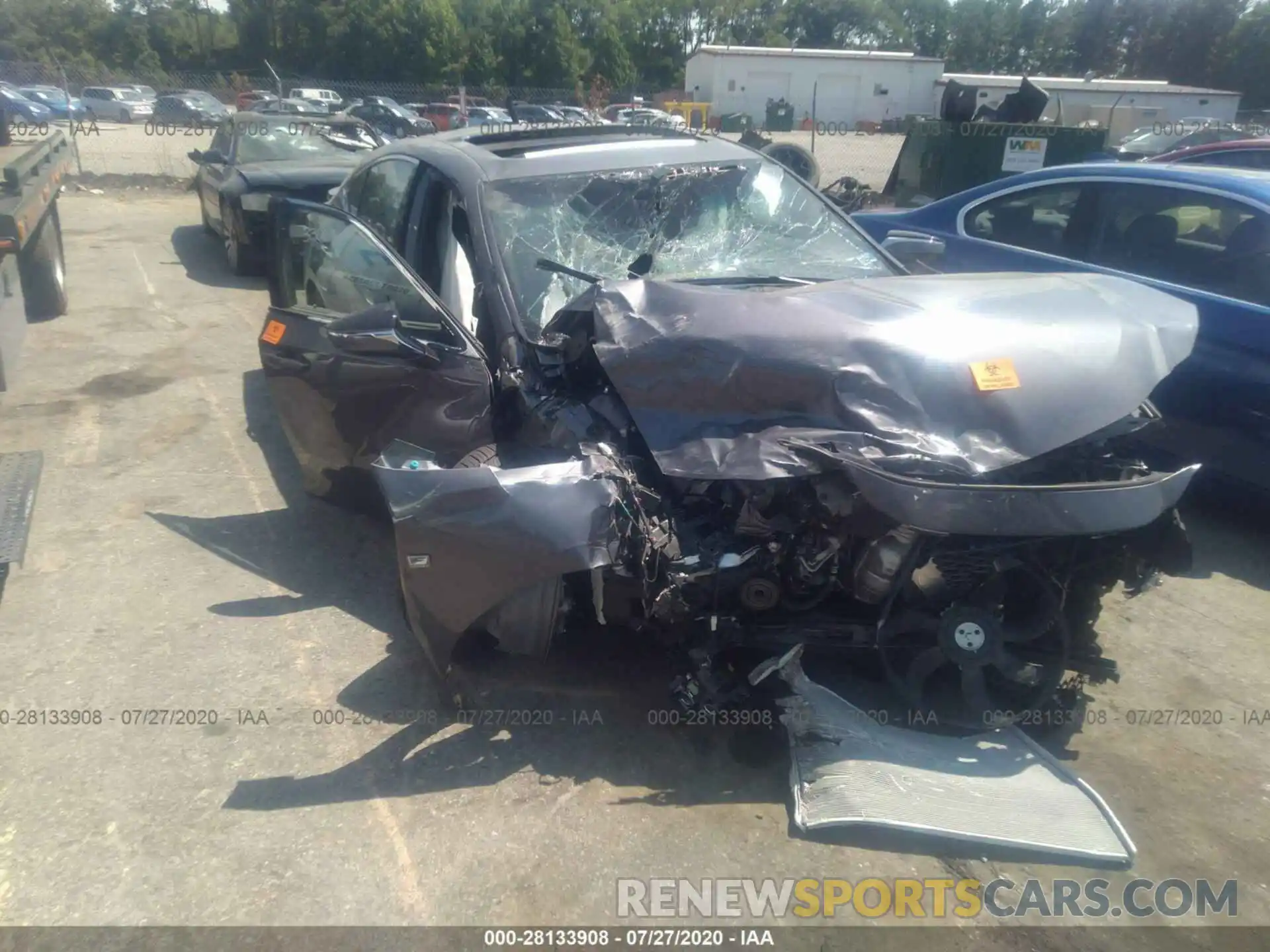 6 Photograph of a damaged car 58AGZ1B11LU064260 LEXUS ES 2020