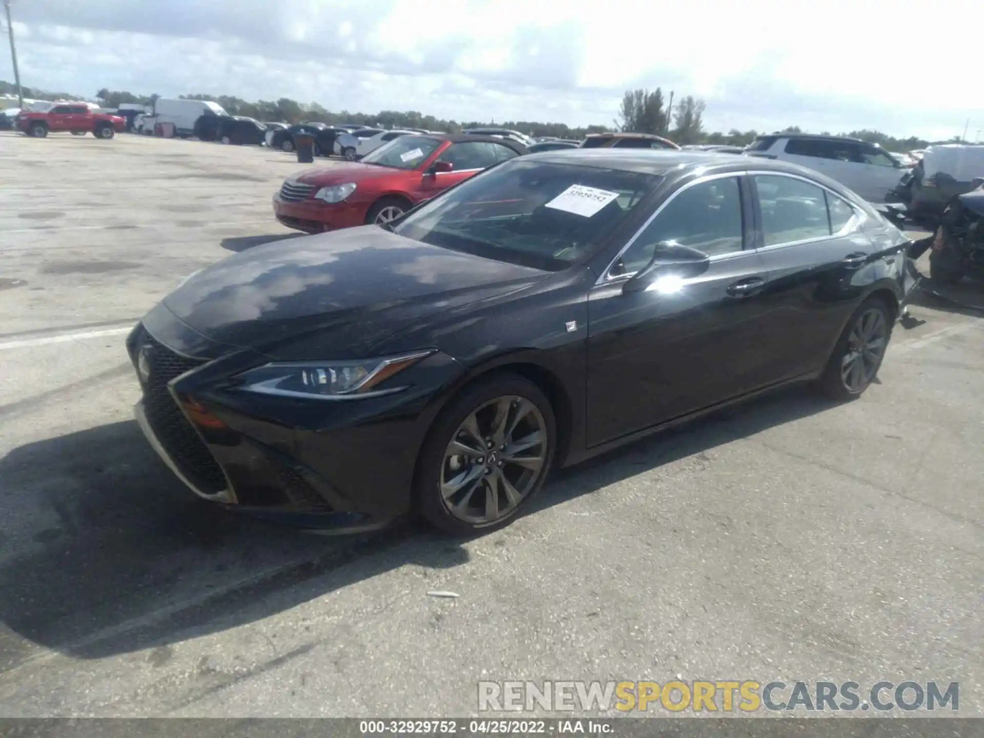 2 Photograph of a damaged car 58AGZ1B11LU079423 LEXUS ES 2020