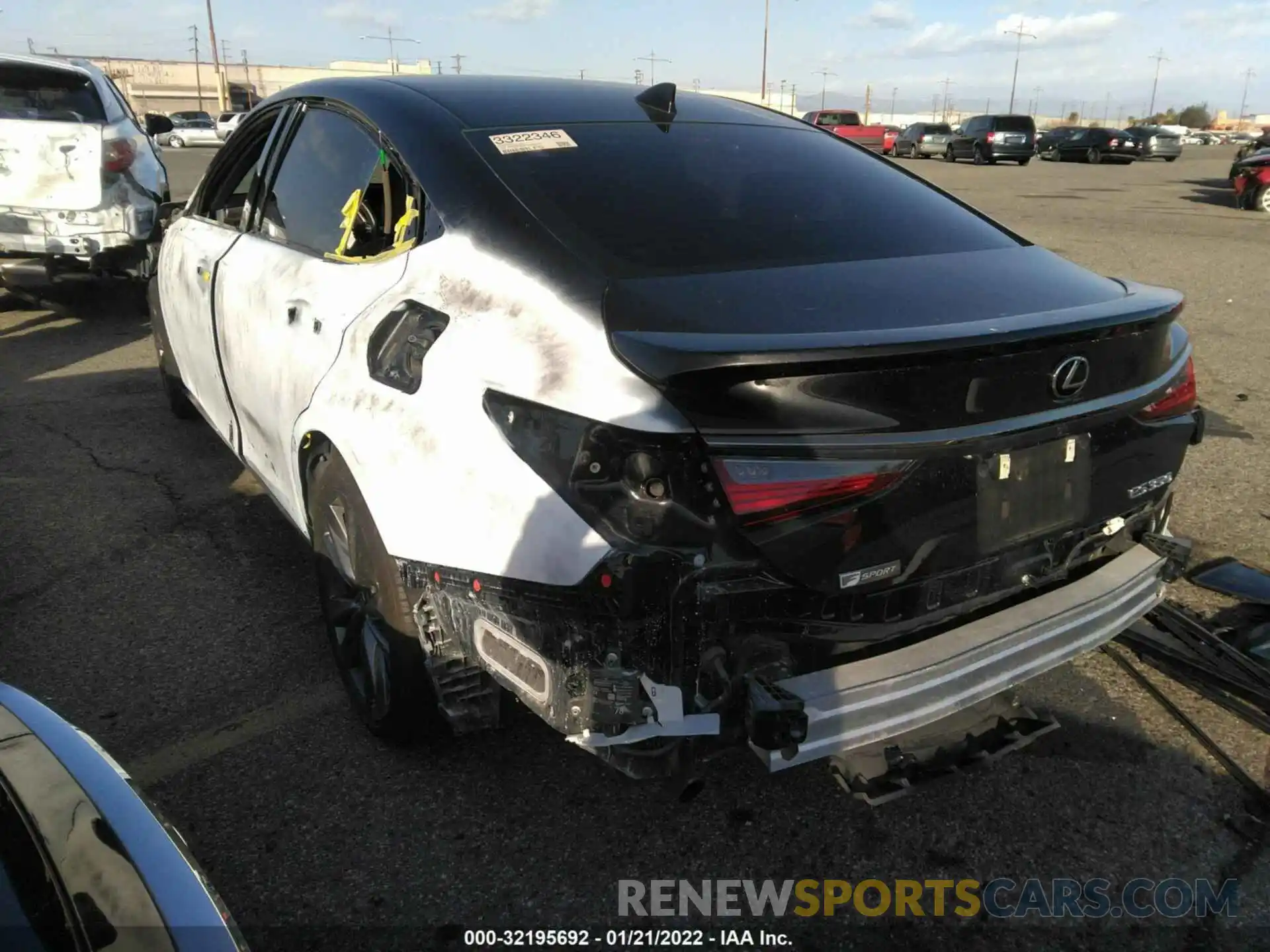 2 Photograph of a damaged car 58AGZ1B13LU054040 LEXUS ES 2020