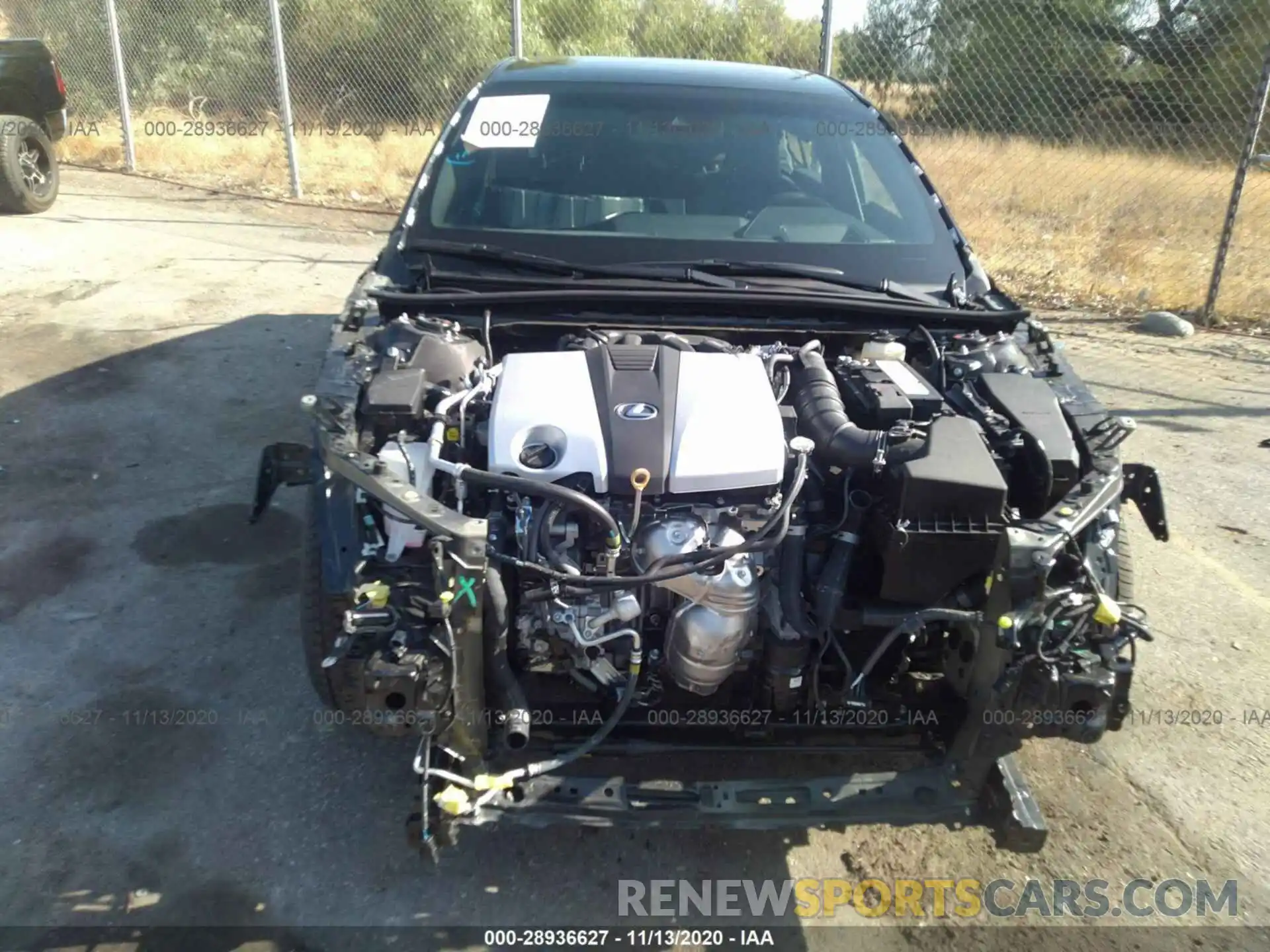 6 Photograph of a damaged car 58AGZ1B19LU080996 LEXUS ES 2020