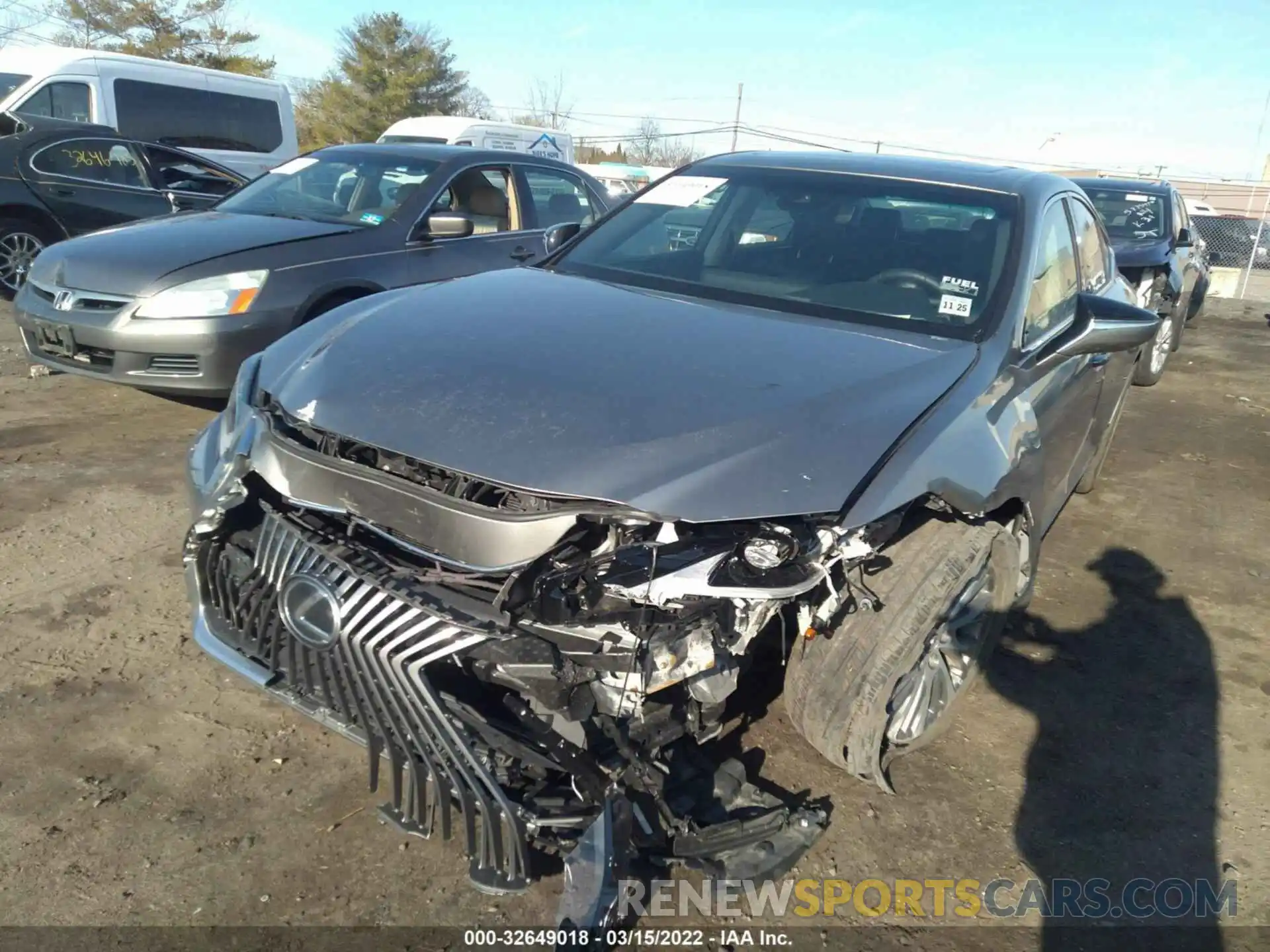 6 Photograph of a damaged car 58AD11D11MU002415 LEXUS ES 2021