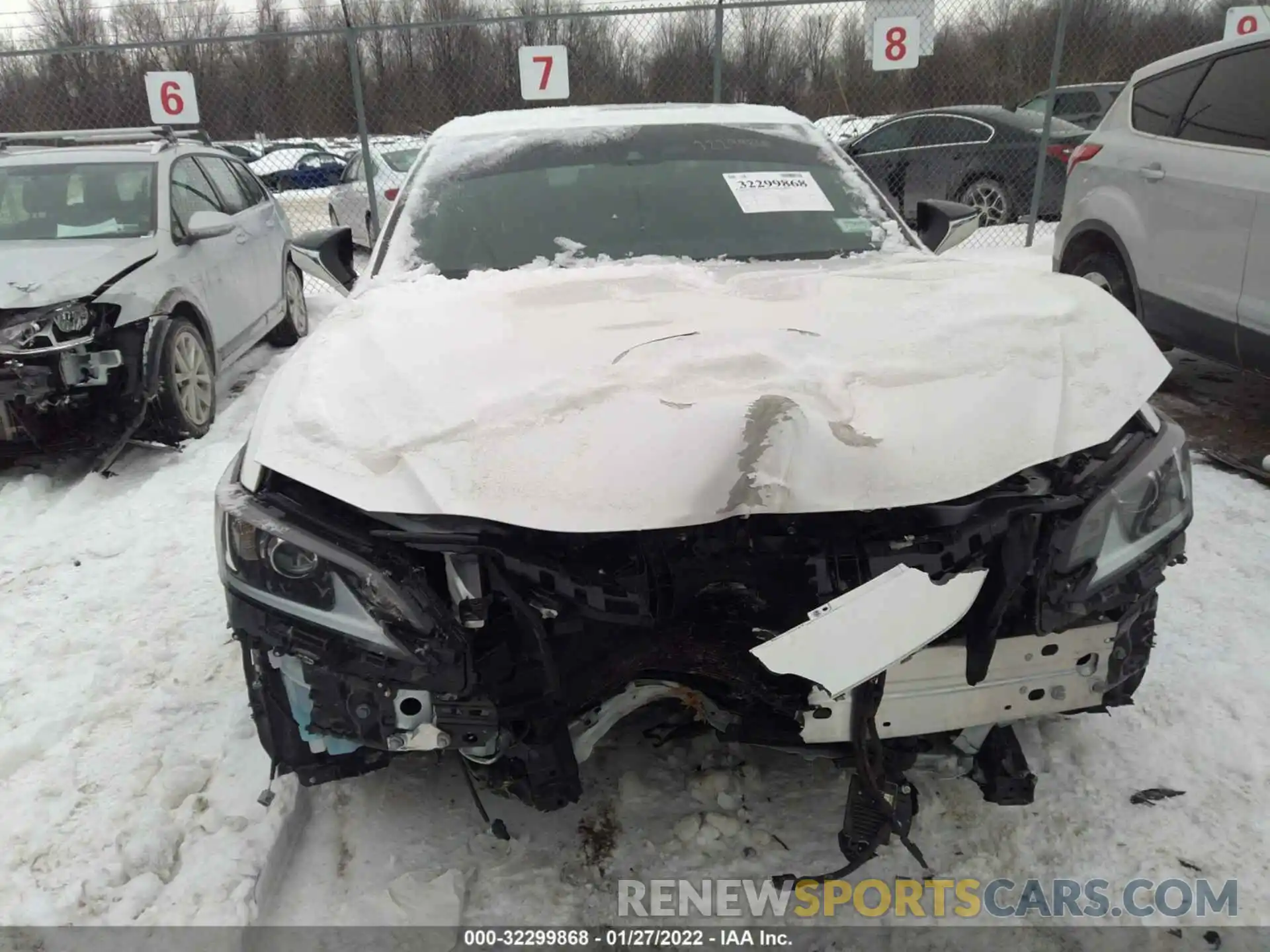 6 Photograph of a damaged car 58AD11D1XMU002736 LEXUS ES 2021