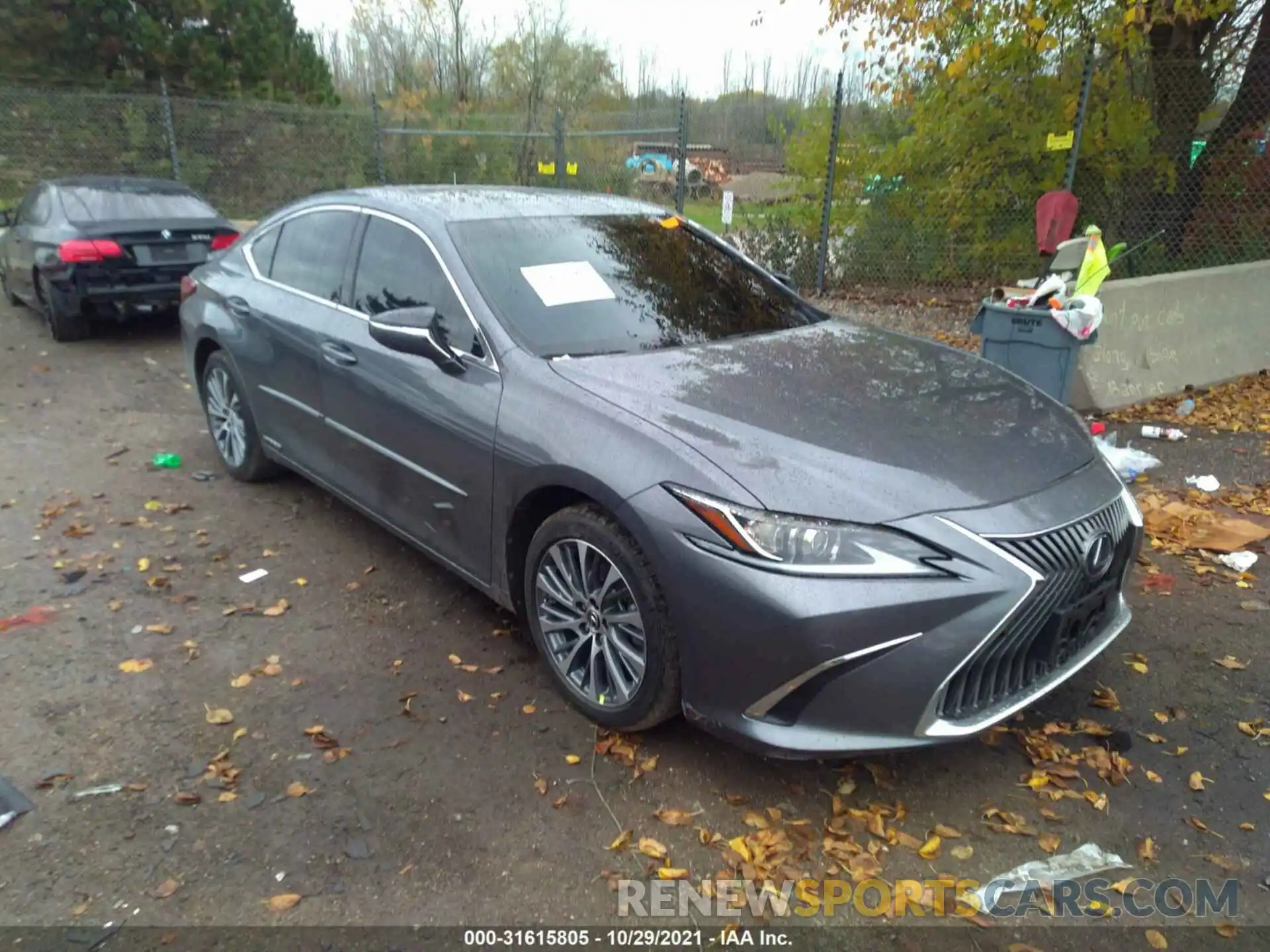 1 Photograph of a damaged car 58ADA1C12MU003249 LEXUS ES 2021