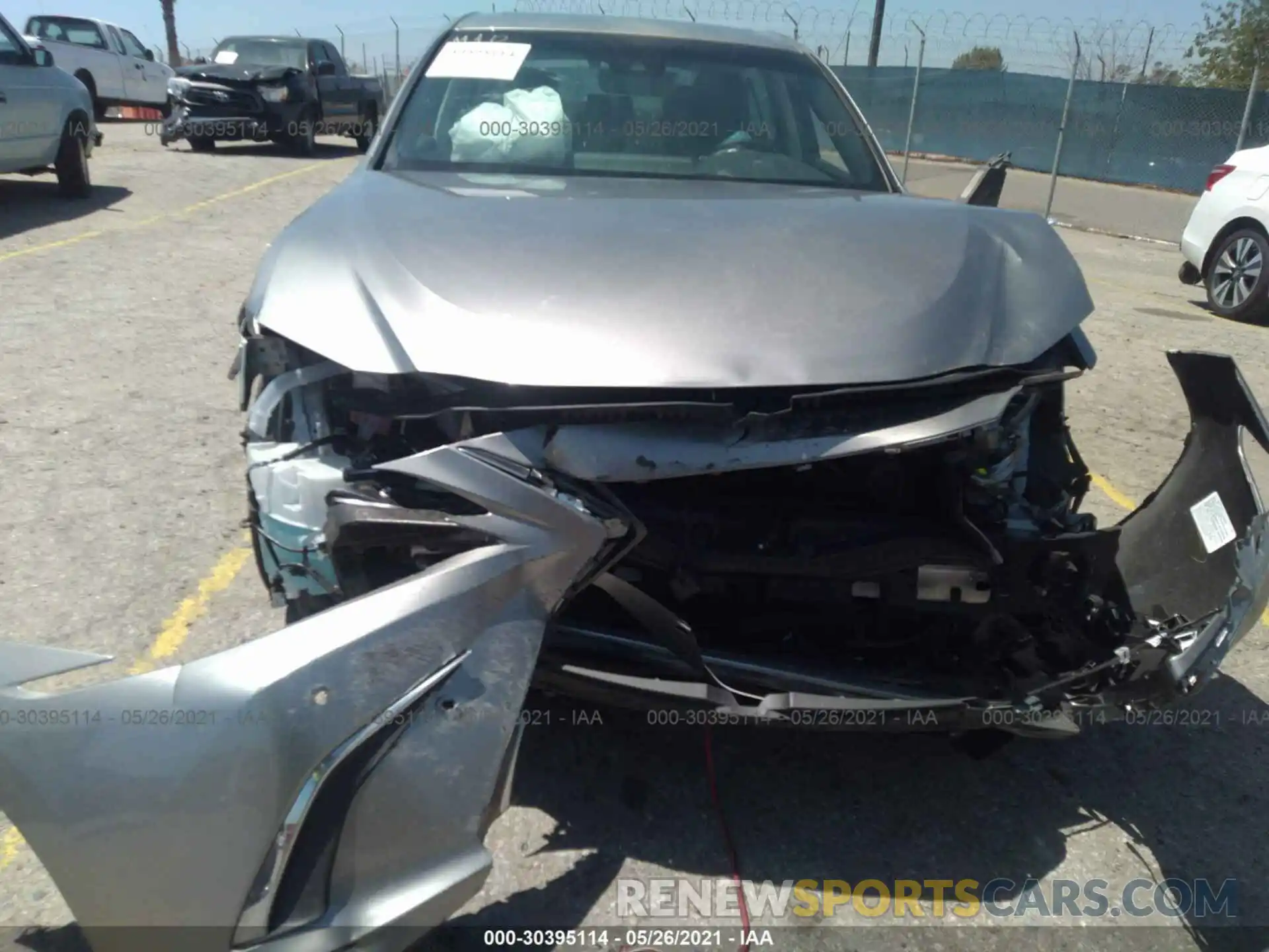 6 Photograph of a damaged car 58ADA1C13MU001641 LEXUS ES 2021